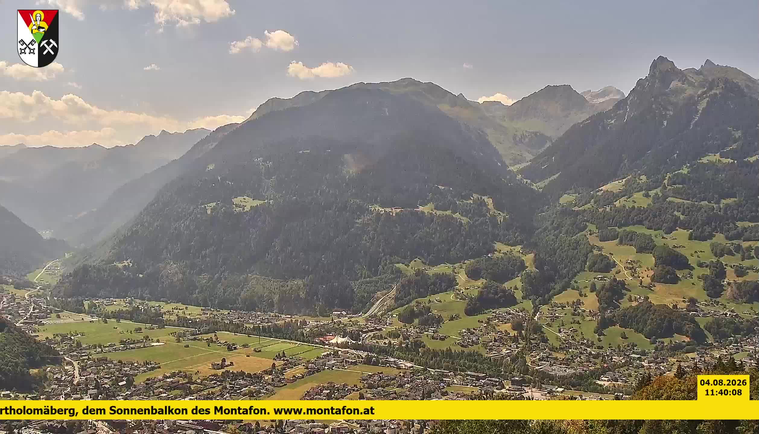 Bartholomäberg | Blick auf Schruns