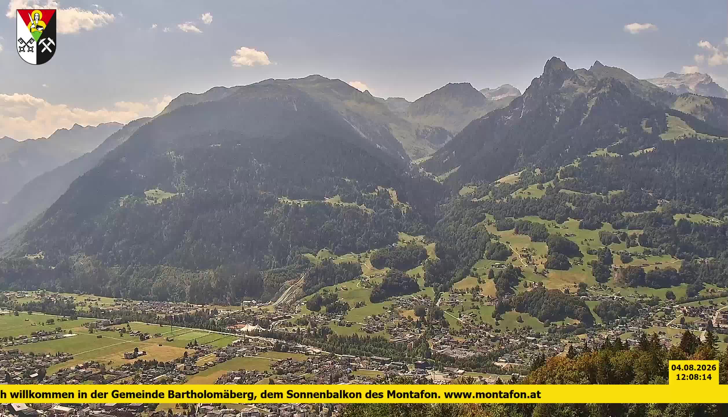 Bartholomäberg | Blick auf Schruns