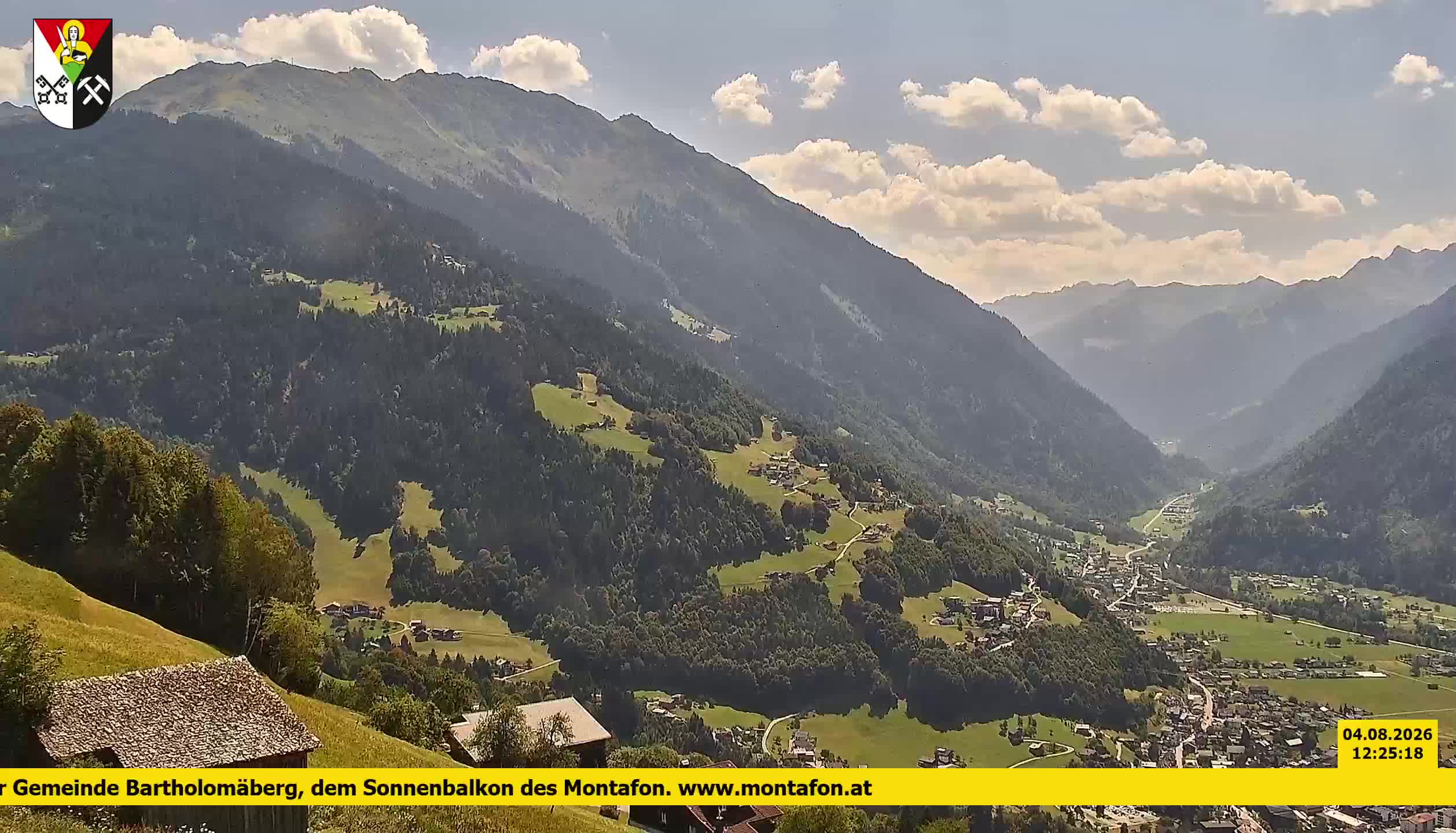 Bartholomäberg | Blick auf Schruns