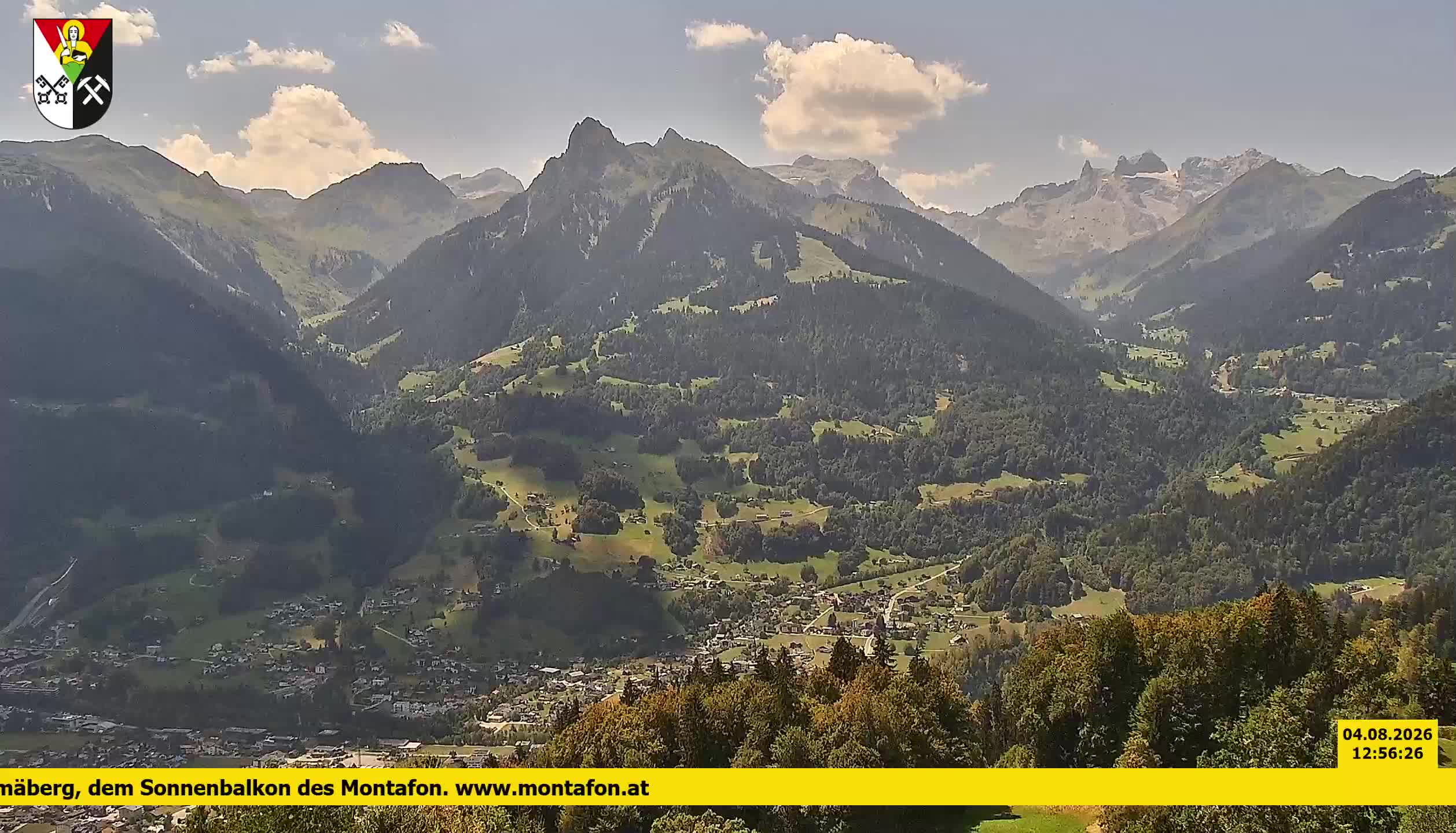 Bartholomäberg | Blick auf Schruns