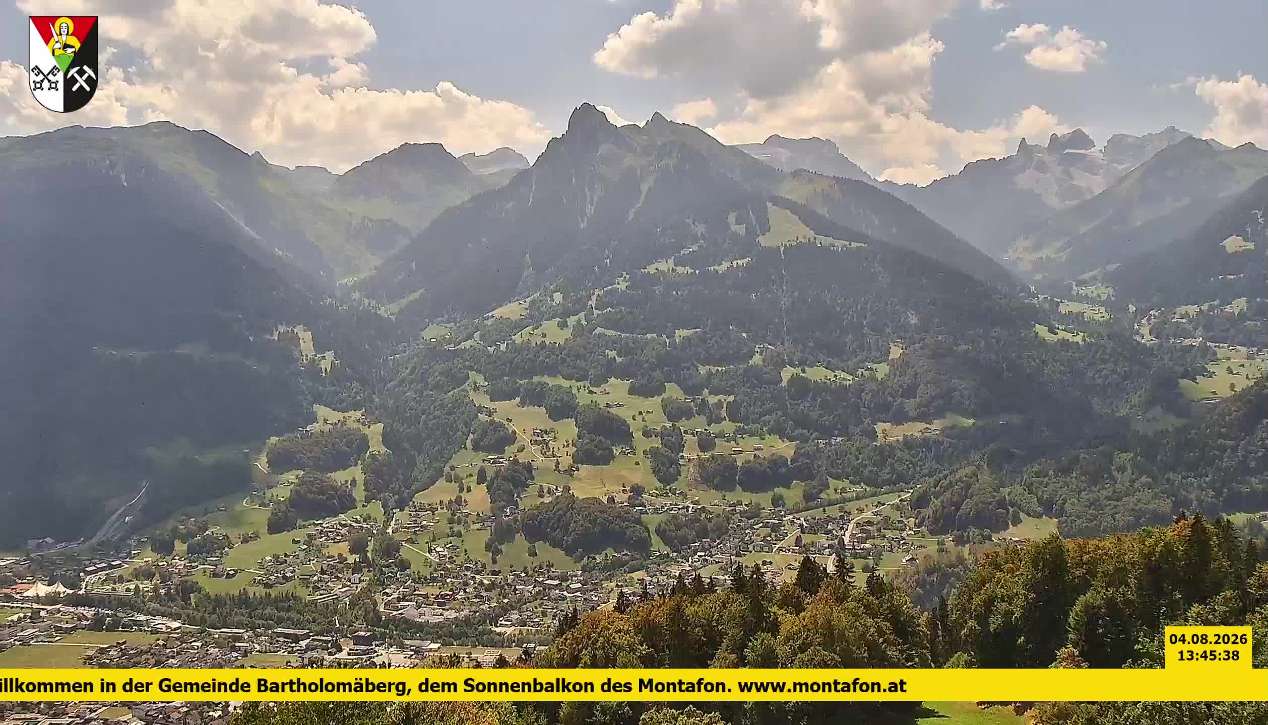Bartholomäberg | Blick auf Schruns