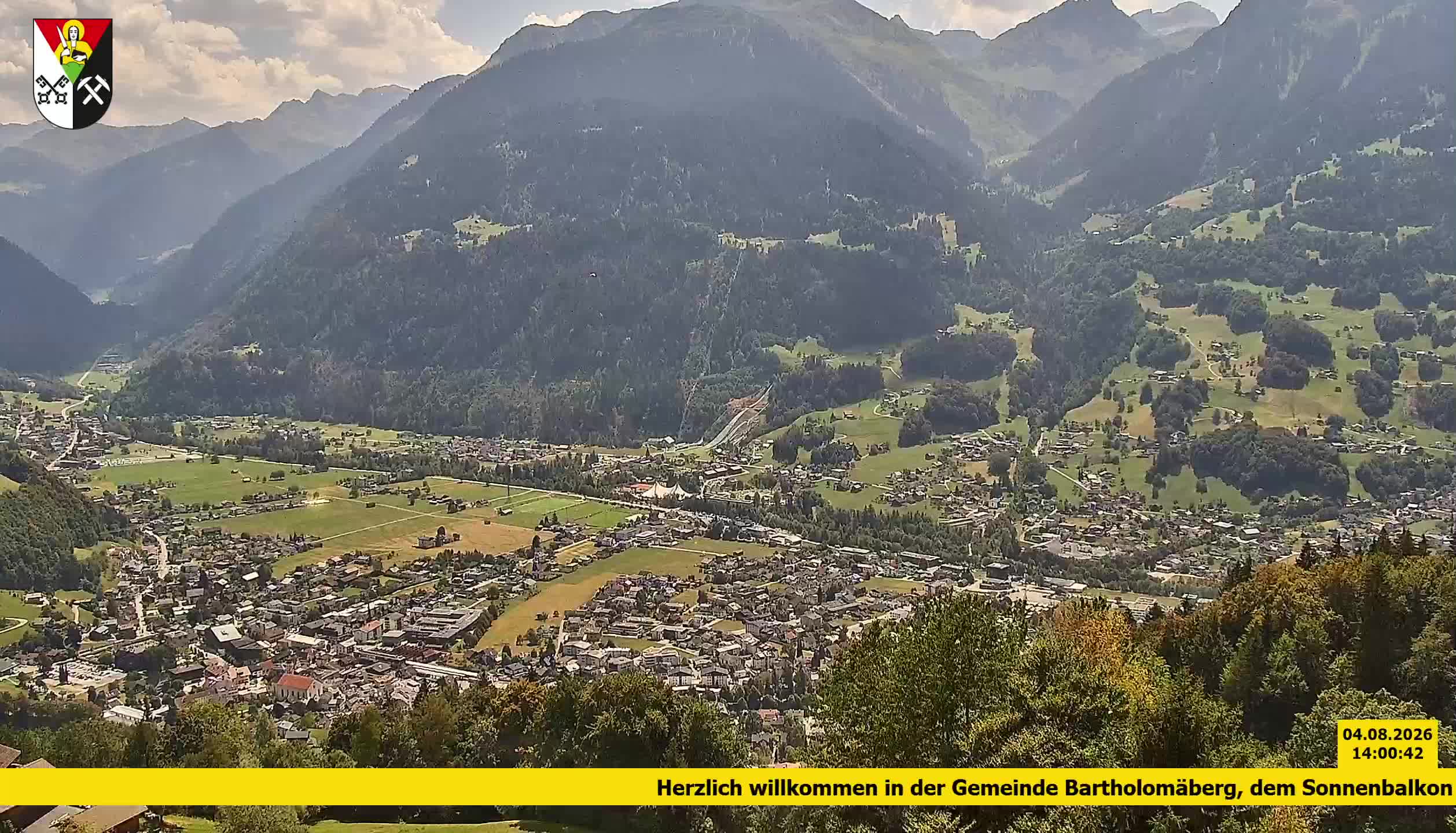 Bartholomäberg | Blick auf Schruns