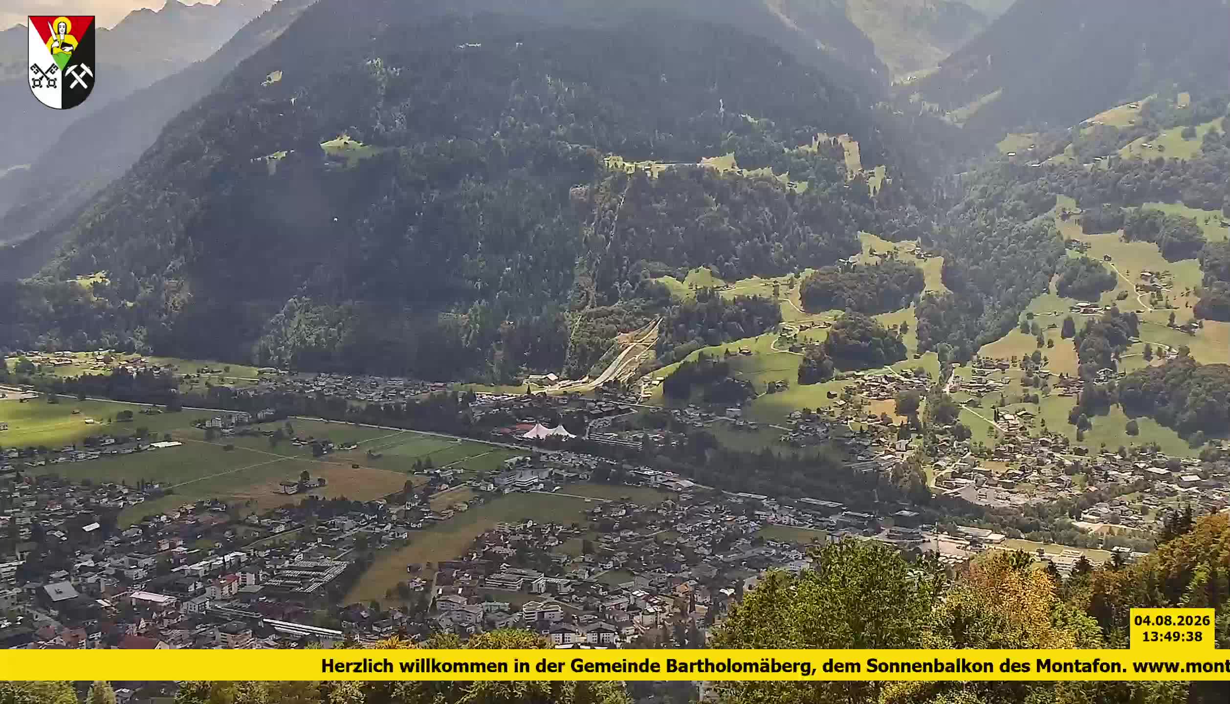 Bartholomäberg | Blick auf Schruns