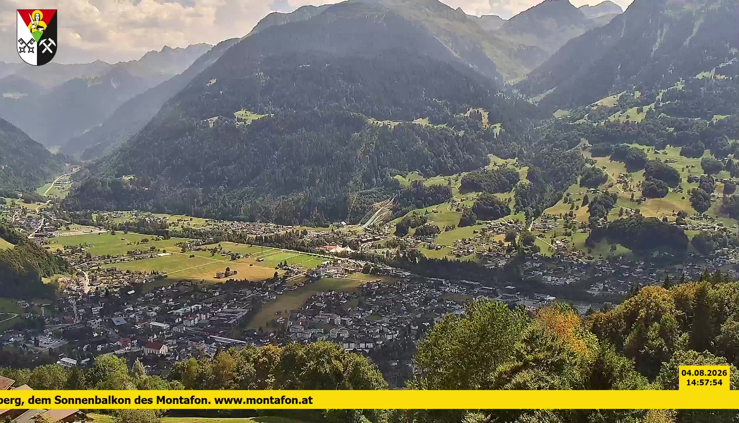 Bartholomäberg | Blick auf Schruns