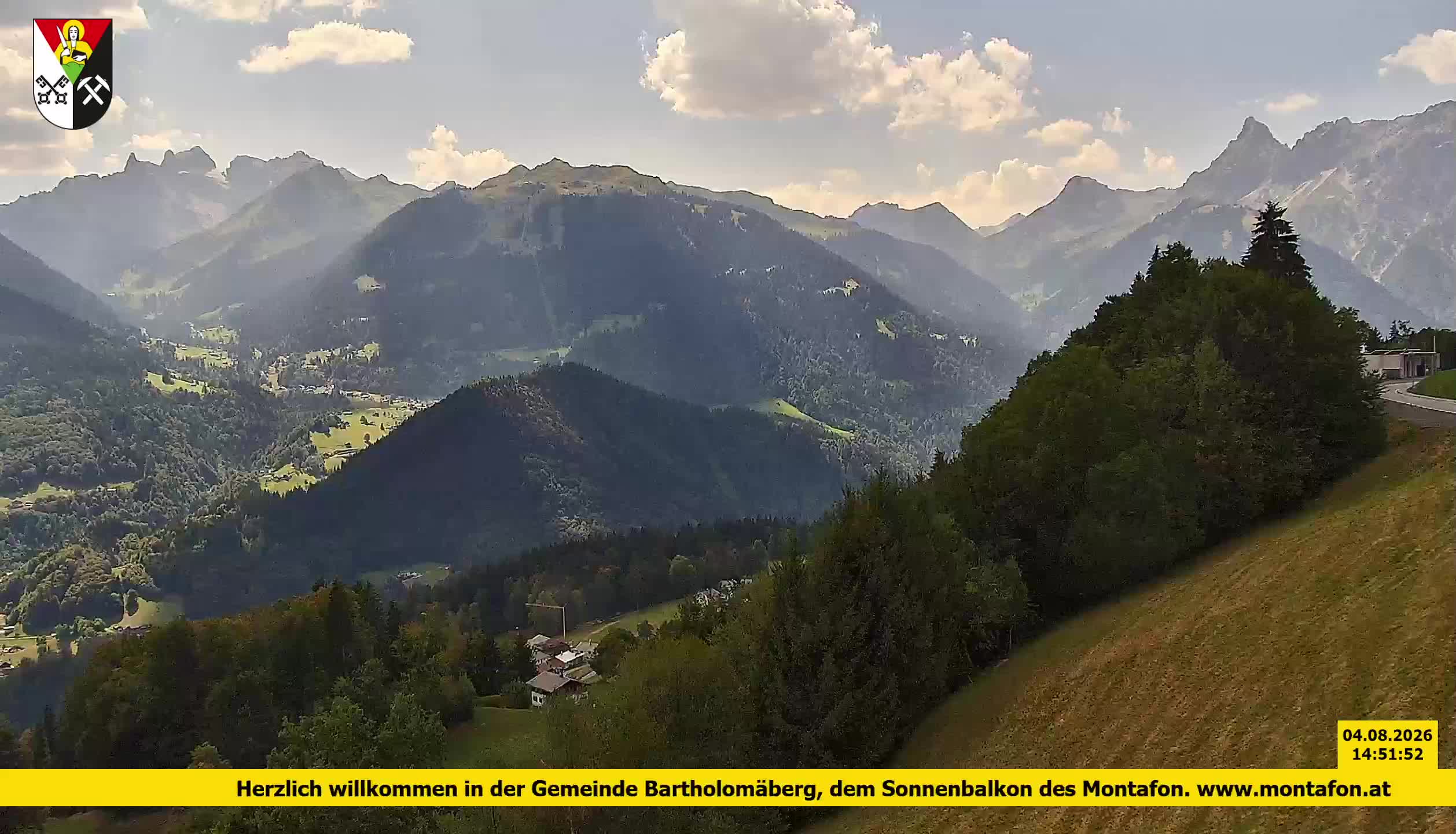 Bartholomäberg | Blick auf Schruns