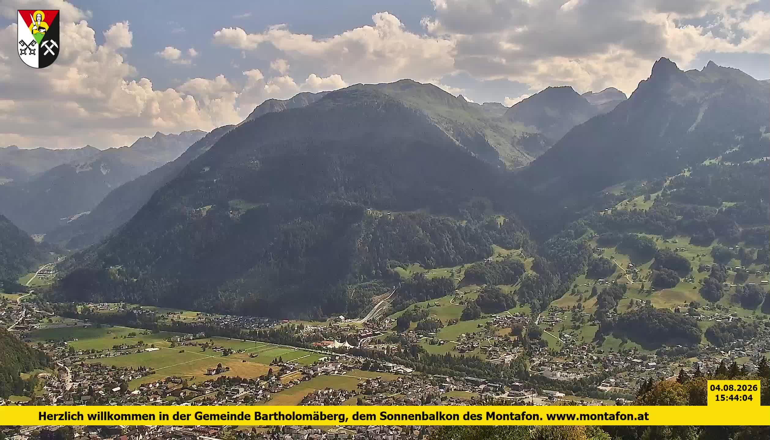 Bartholomäberg | Blick auf Schruns