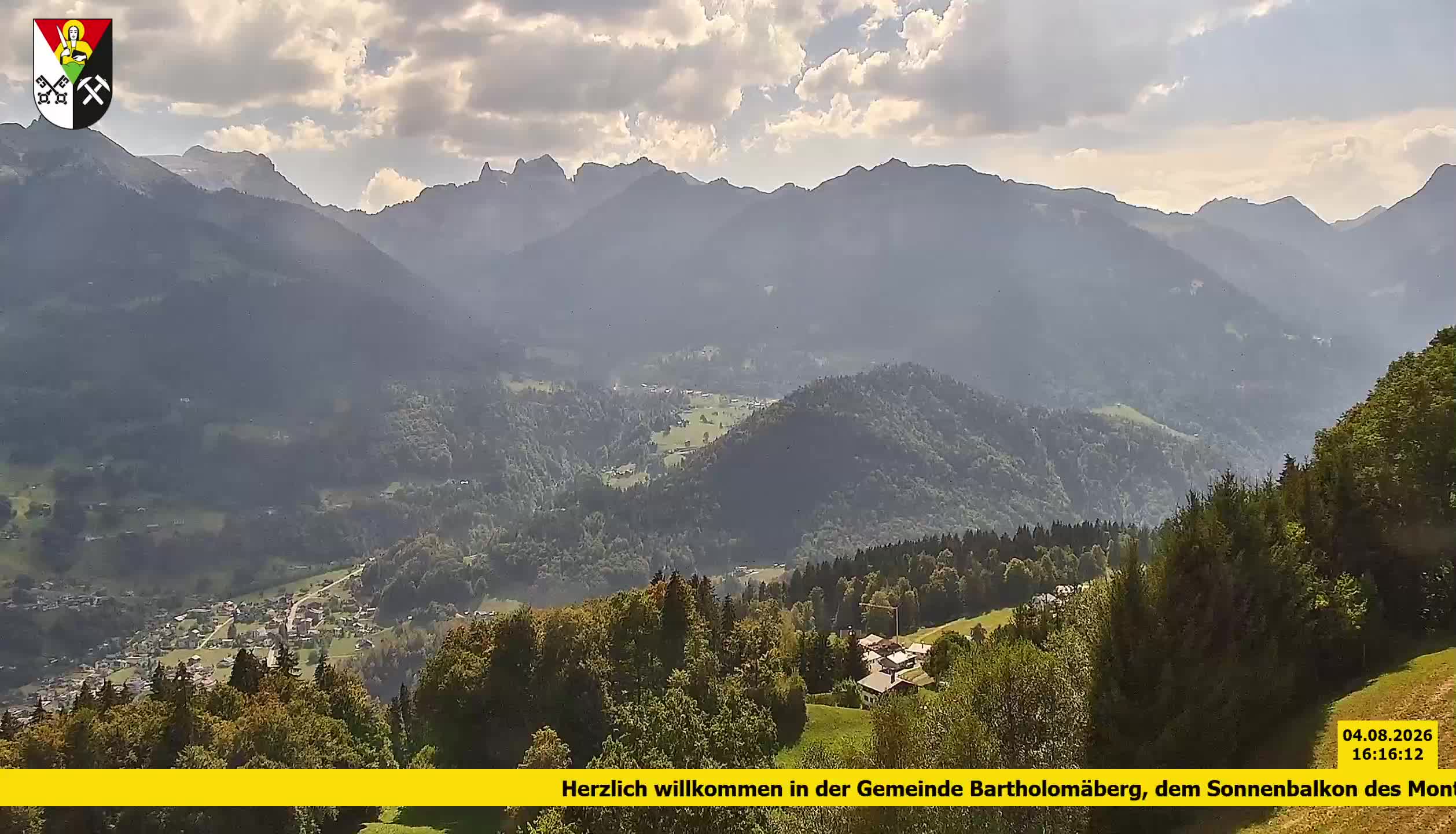 Bartholomäberg | Blick auf Schruns
