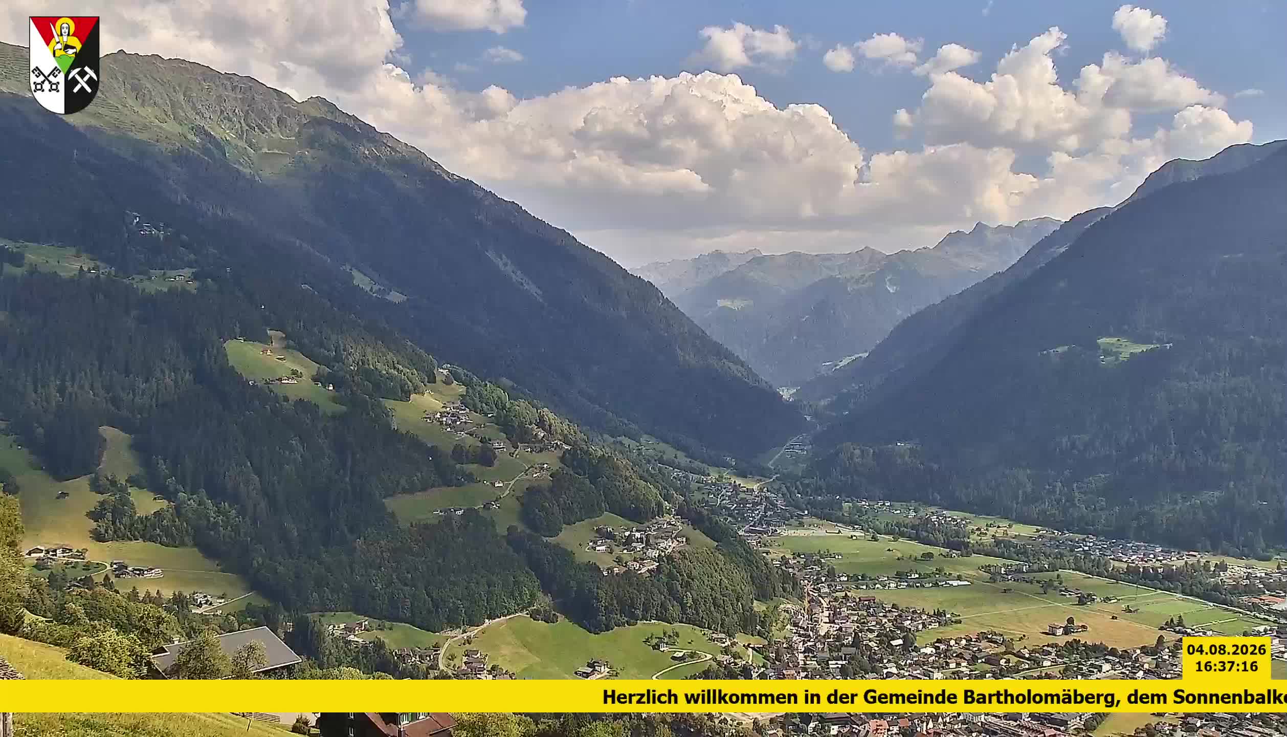 Bartholomäberg | Blick auf Schruns