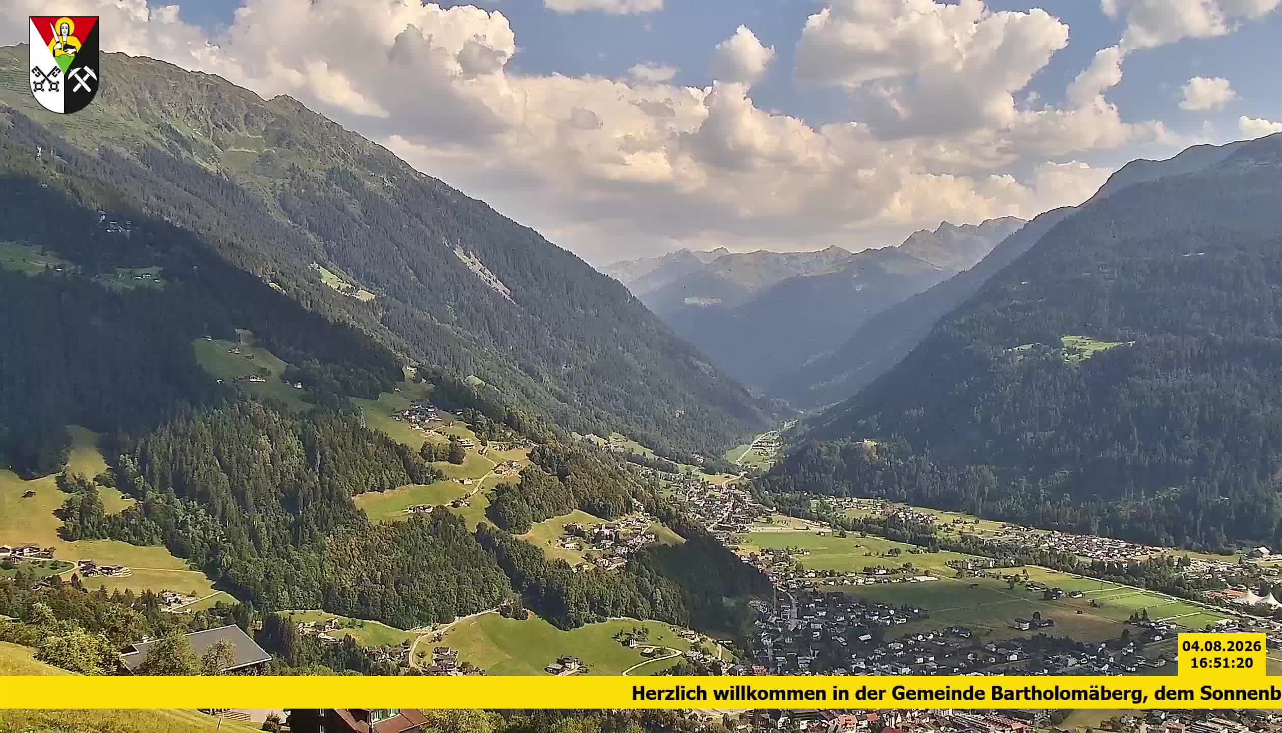Bartholomäberg | Blick auf Schruns
