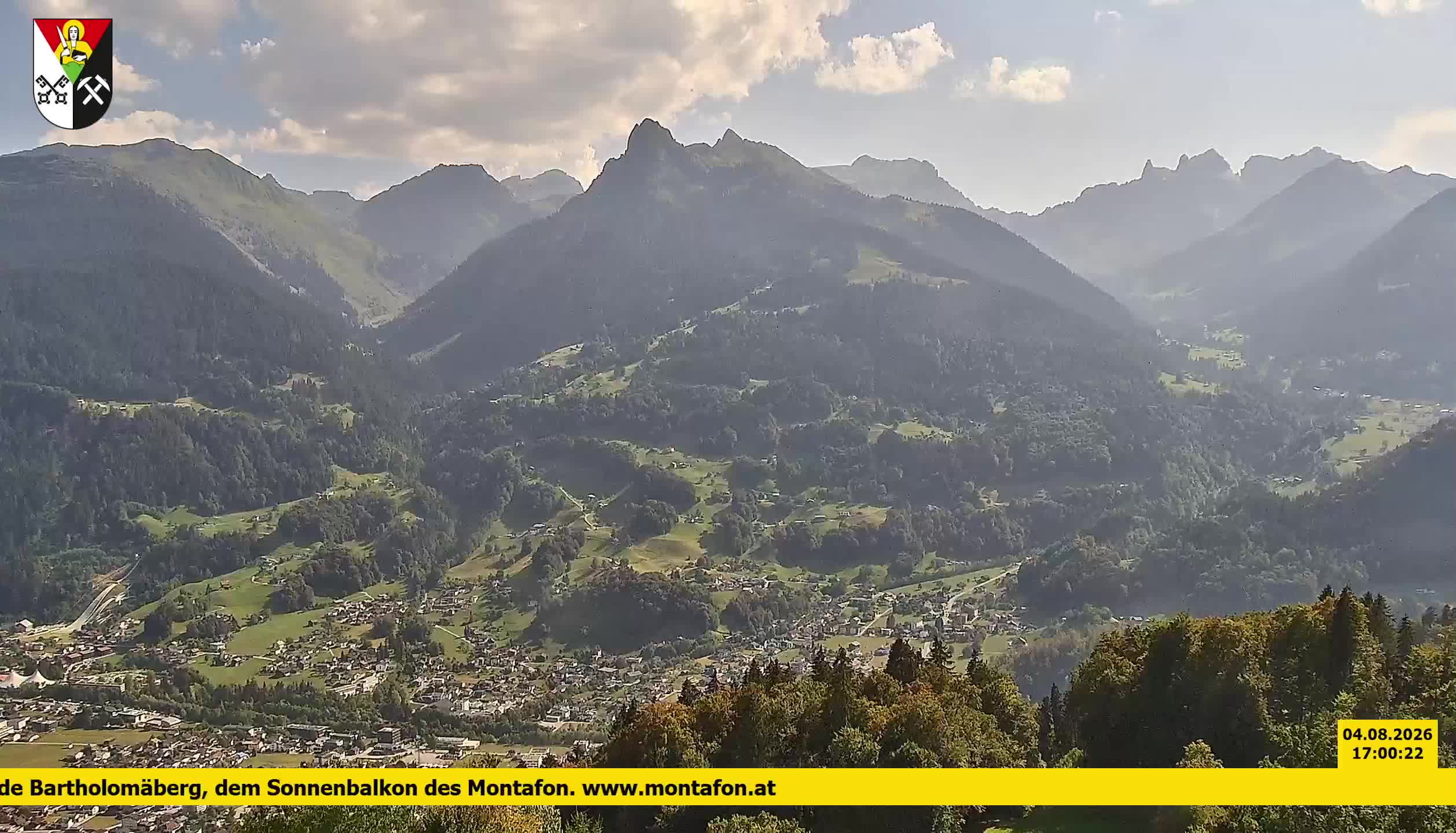Bartholomäberg | Blick auf Schruns