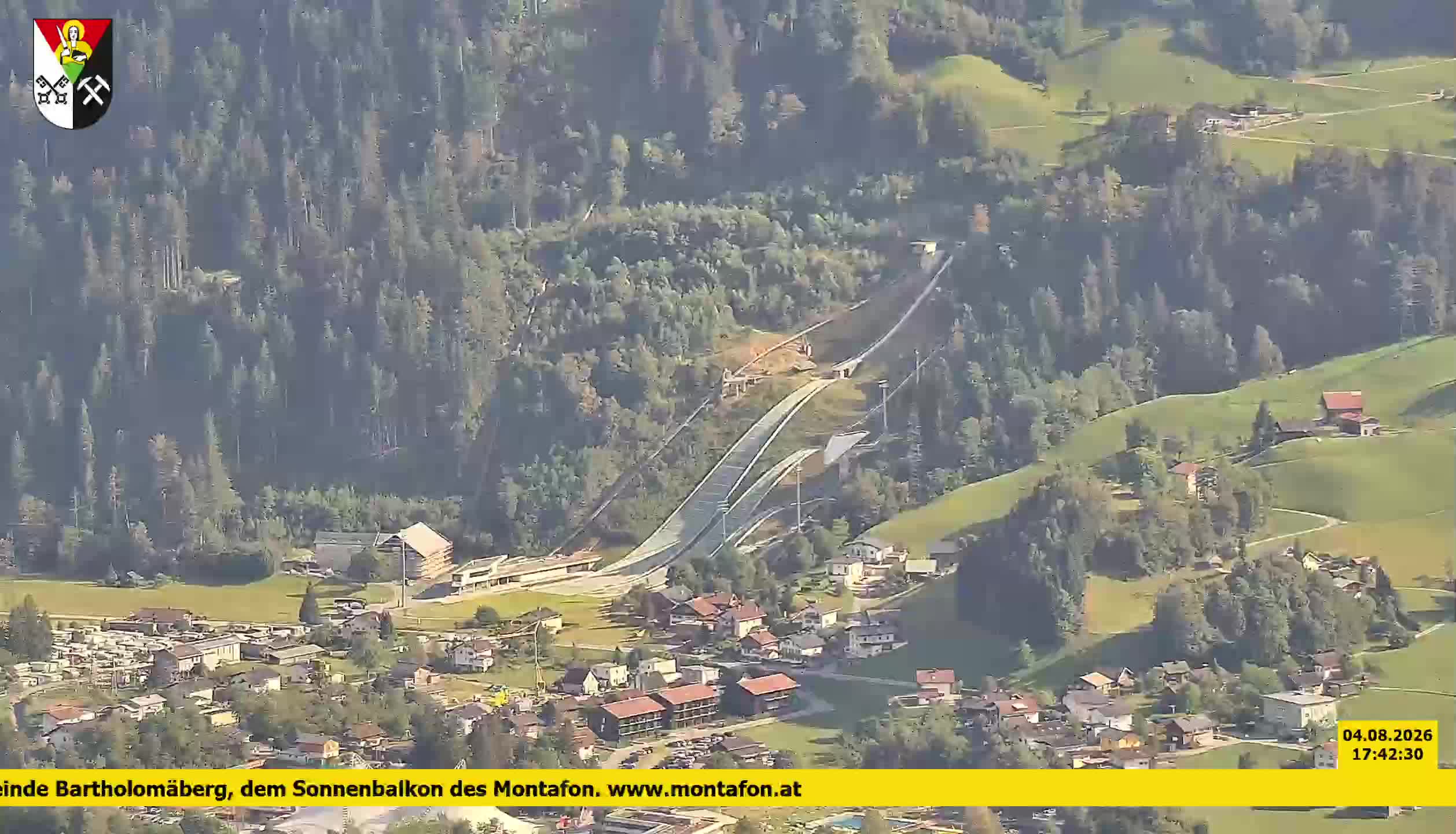 Bartholomäberg | Blick auf Schruns