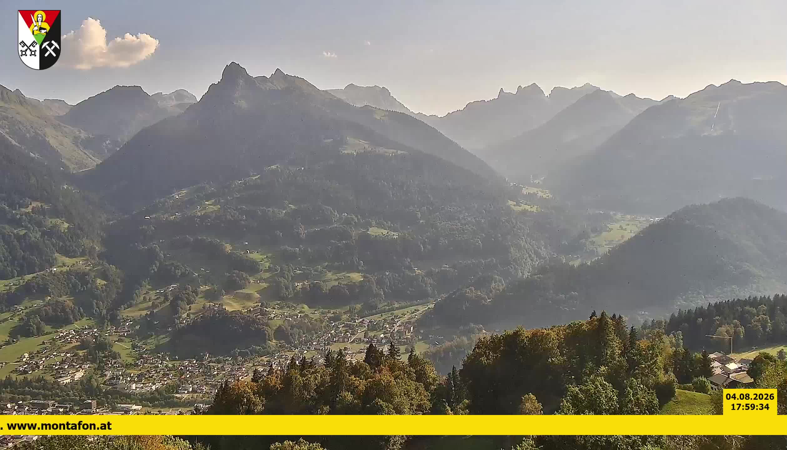 Bartholomäberg | Blick auf Schruns