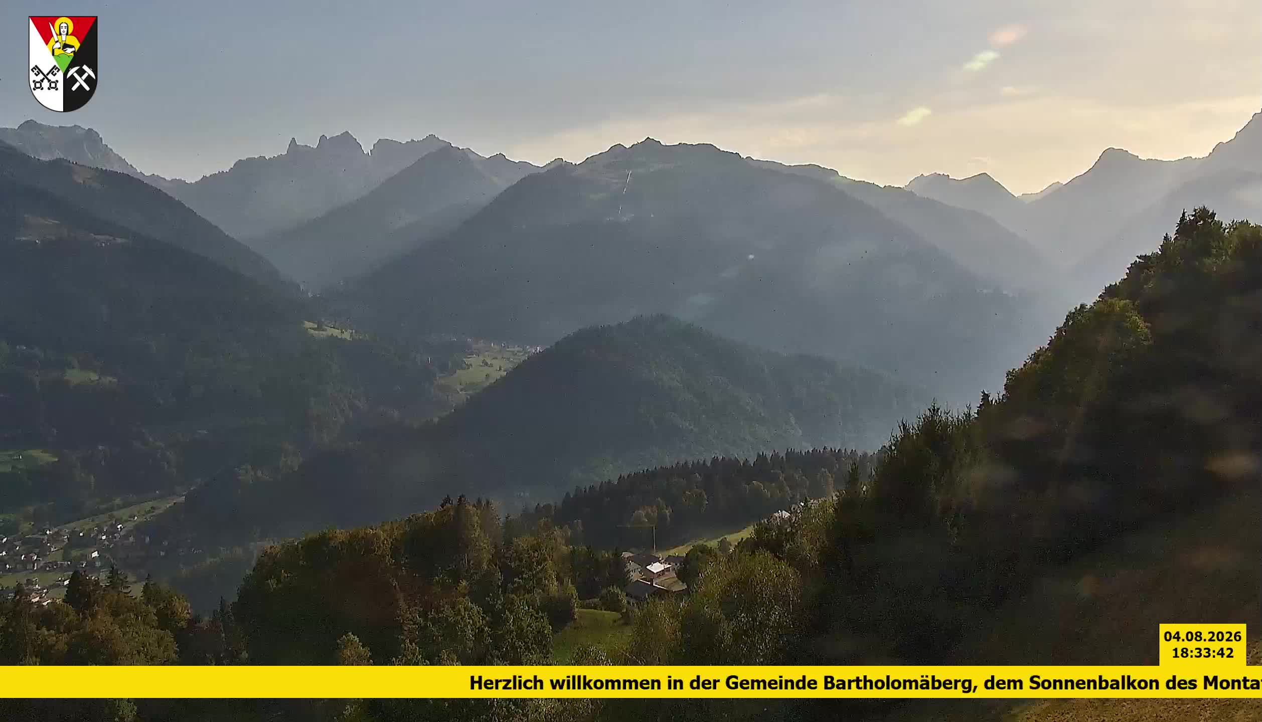 Bartholomäberg | Blick auf Schruns