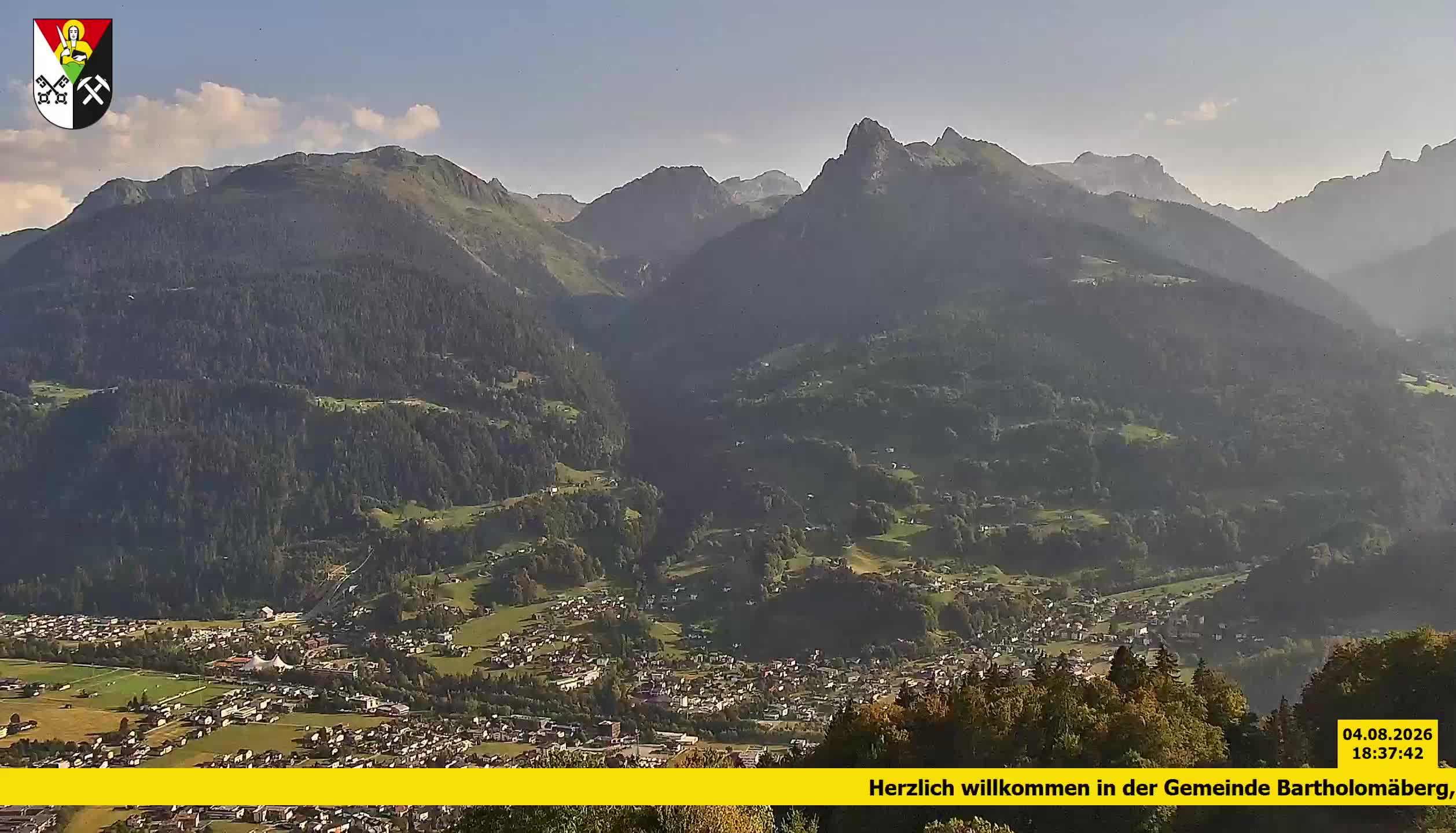 Bartholomäberg | Blick auf Schruns