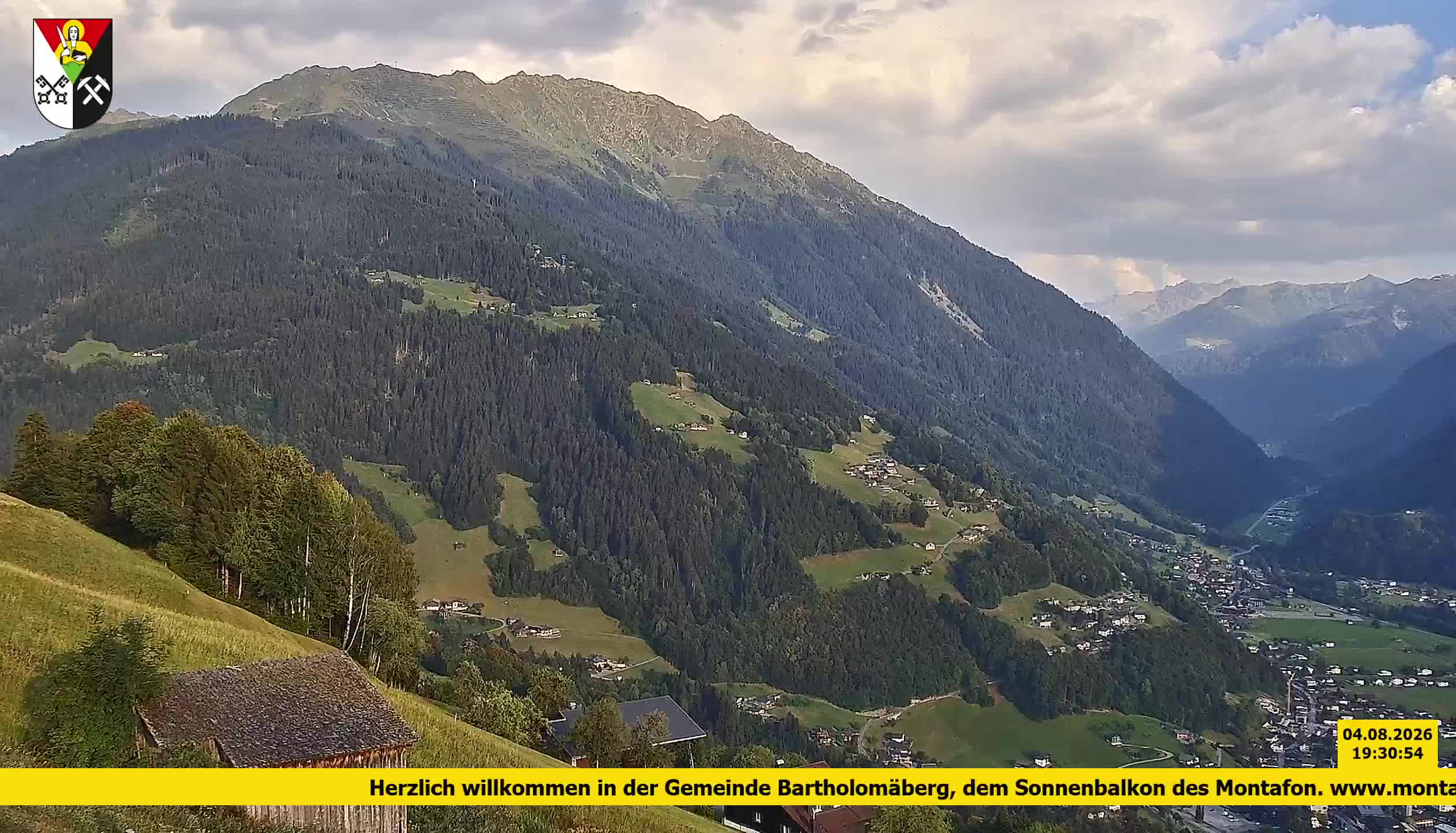 Bartholomäberg | Blick auf Schruns