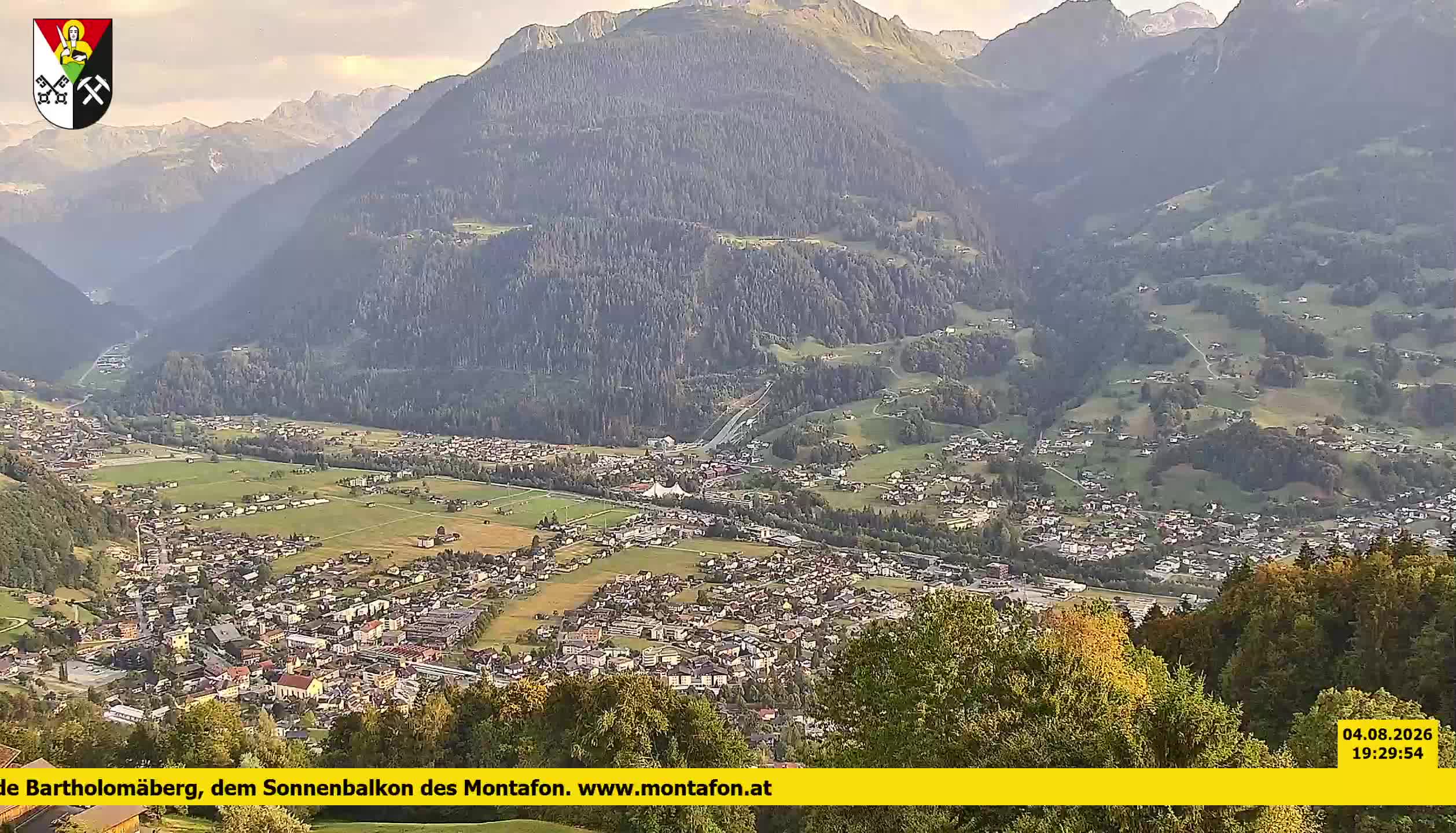 Bartholomäberg | Blick auf Schruns