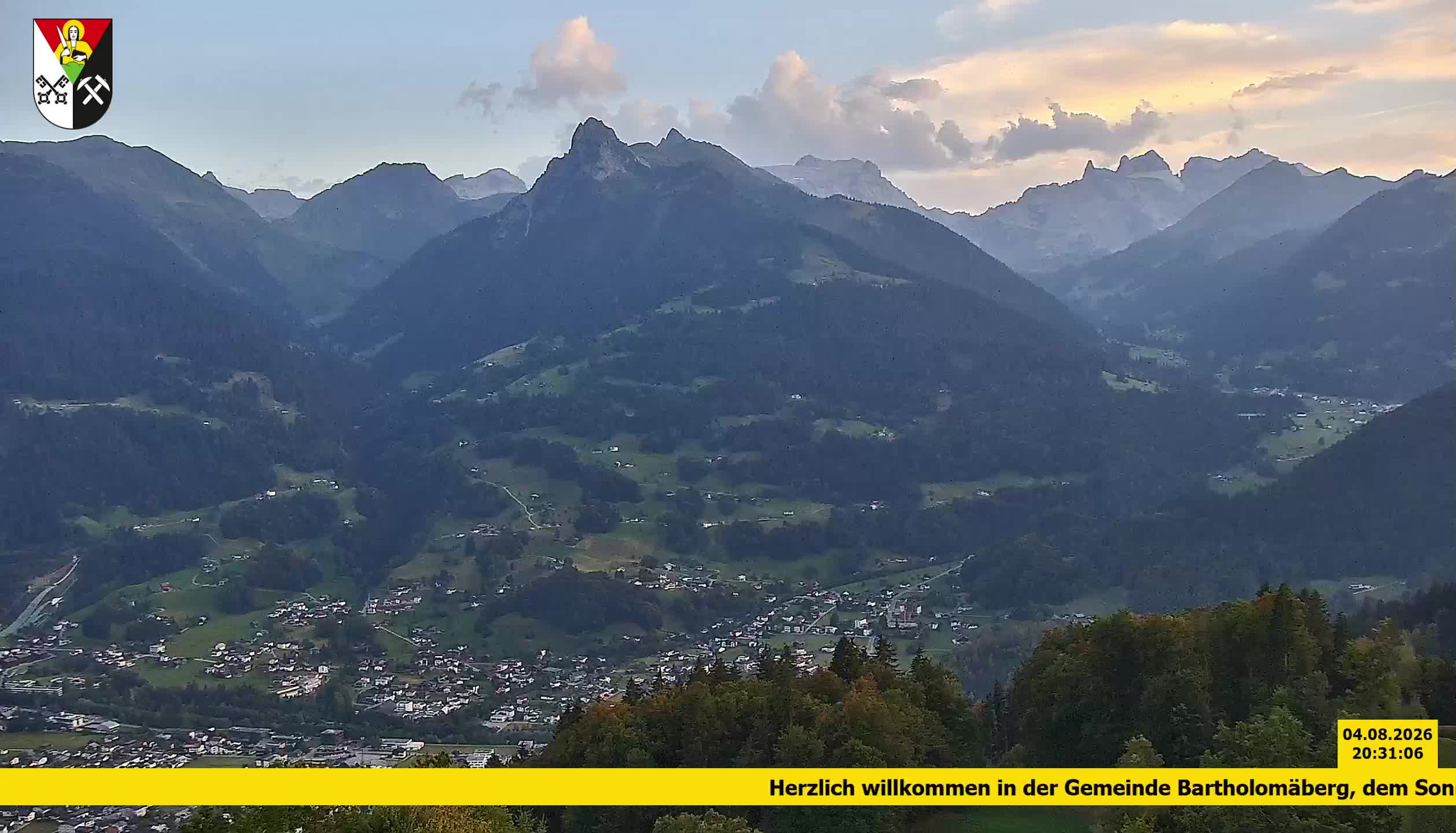 Bartholomäberg | Blick auf Schruns
