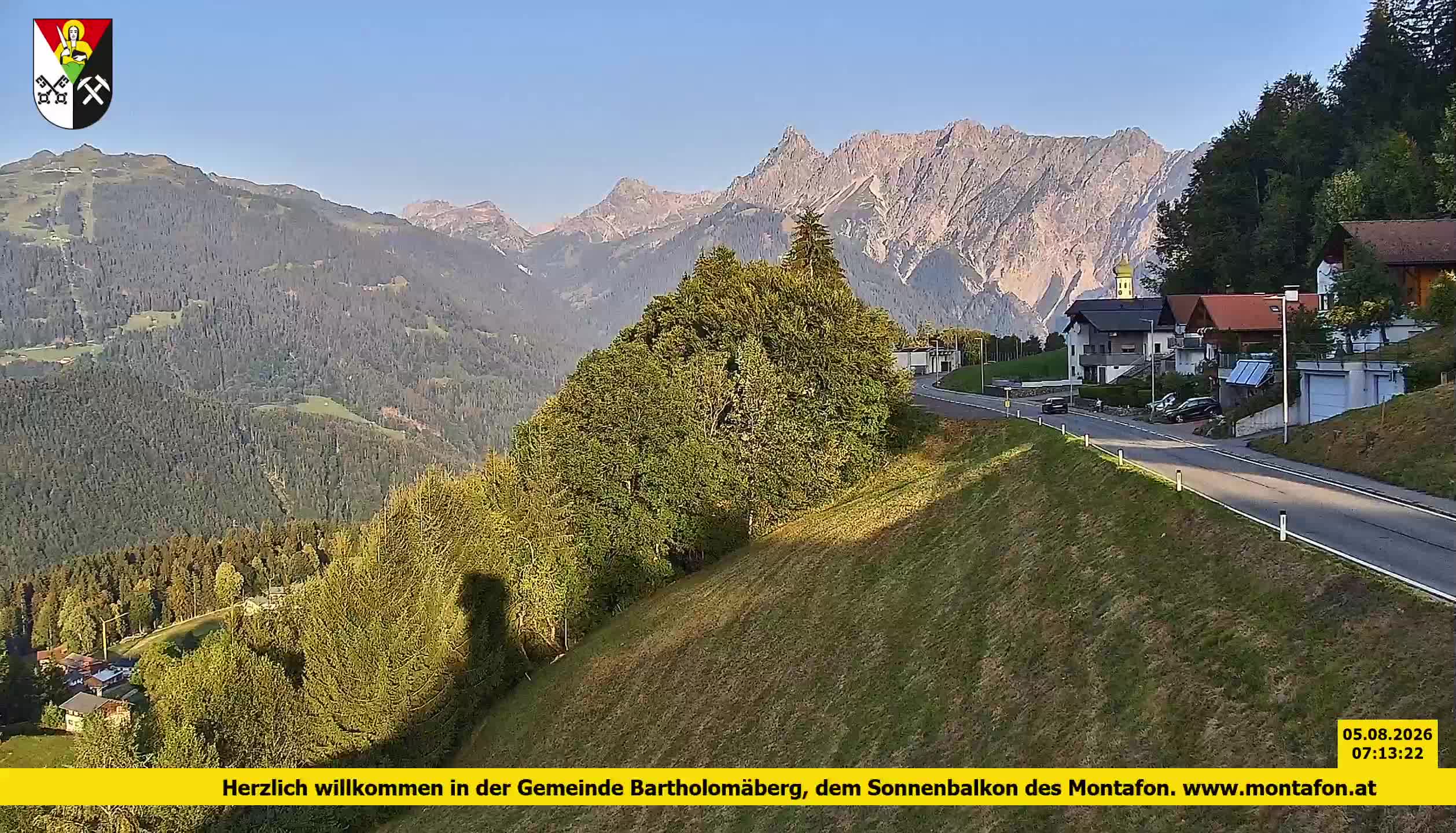 Bartholomäberg | Blick auf Schruns
