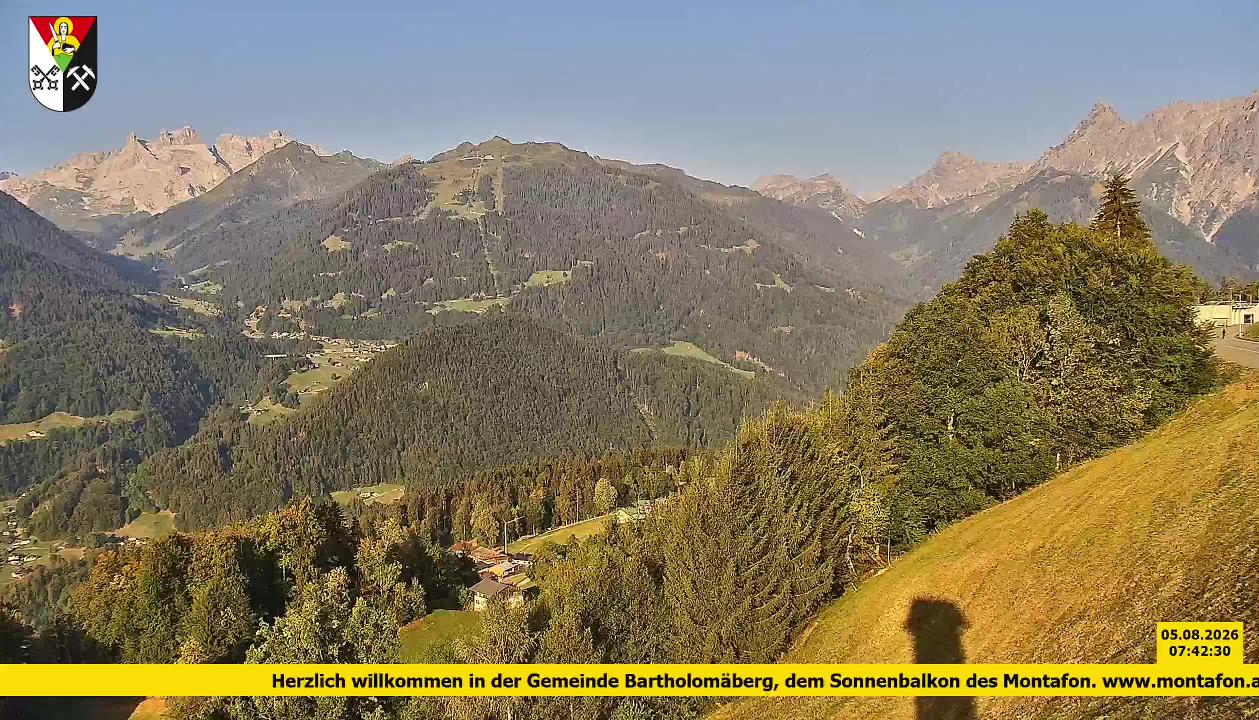 Bartholomäberg | Blick auf Schruns