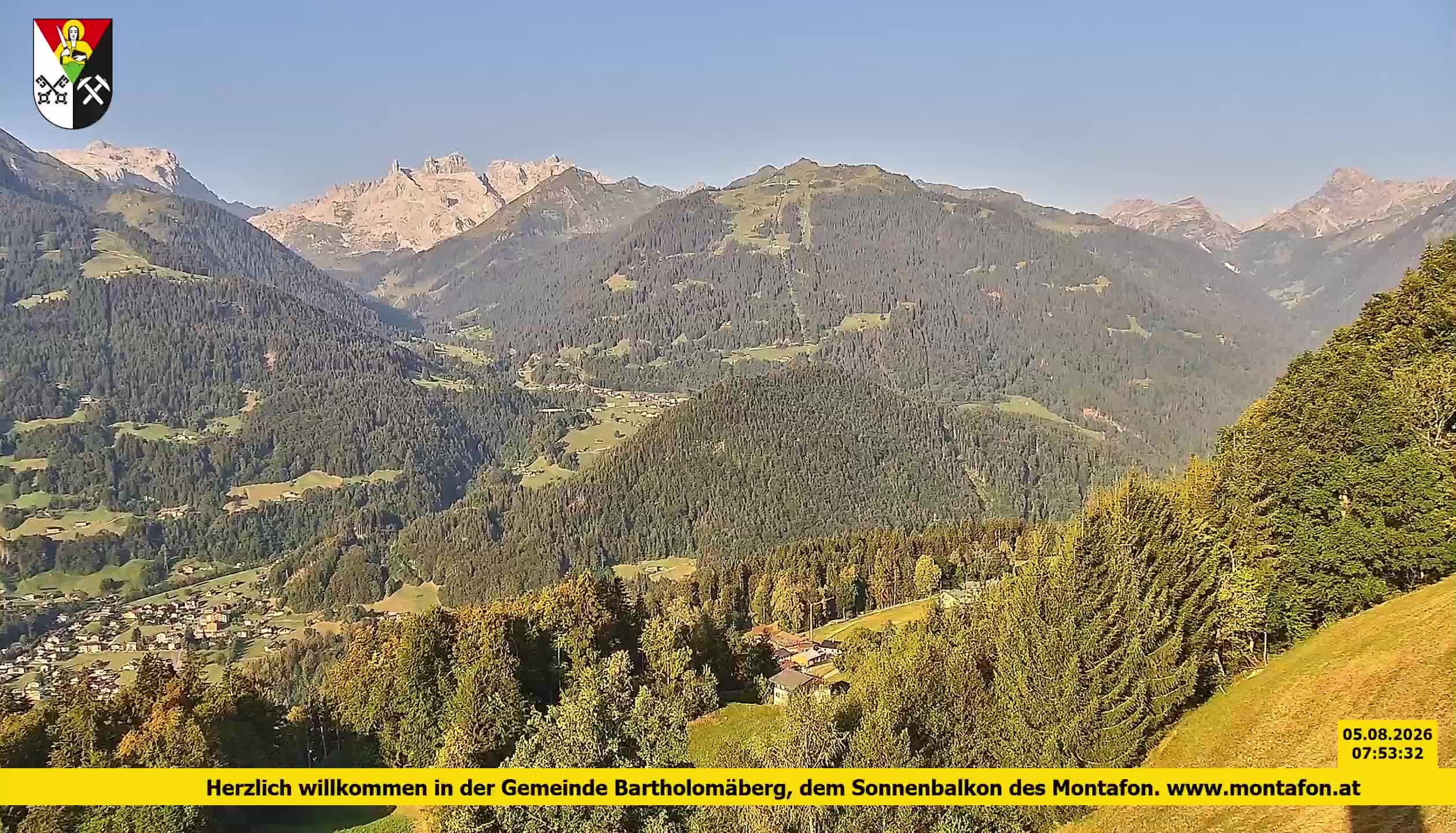 Bartholomäberg | Blick auf Schruns