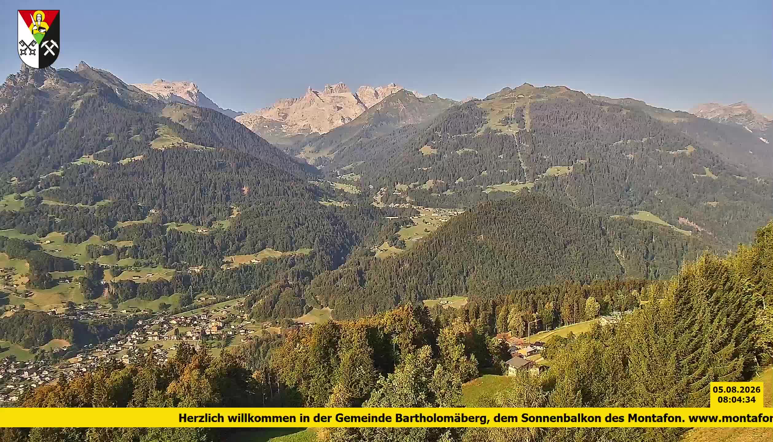 Bartholomäberg | Blick auf Schruns