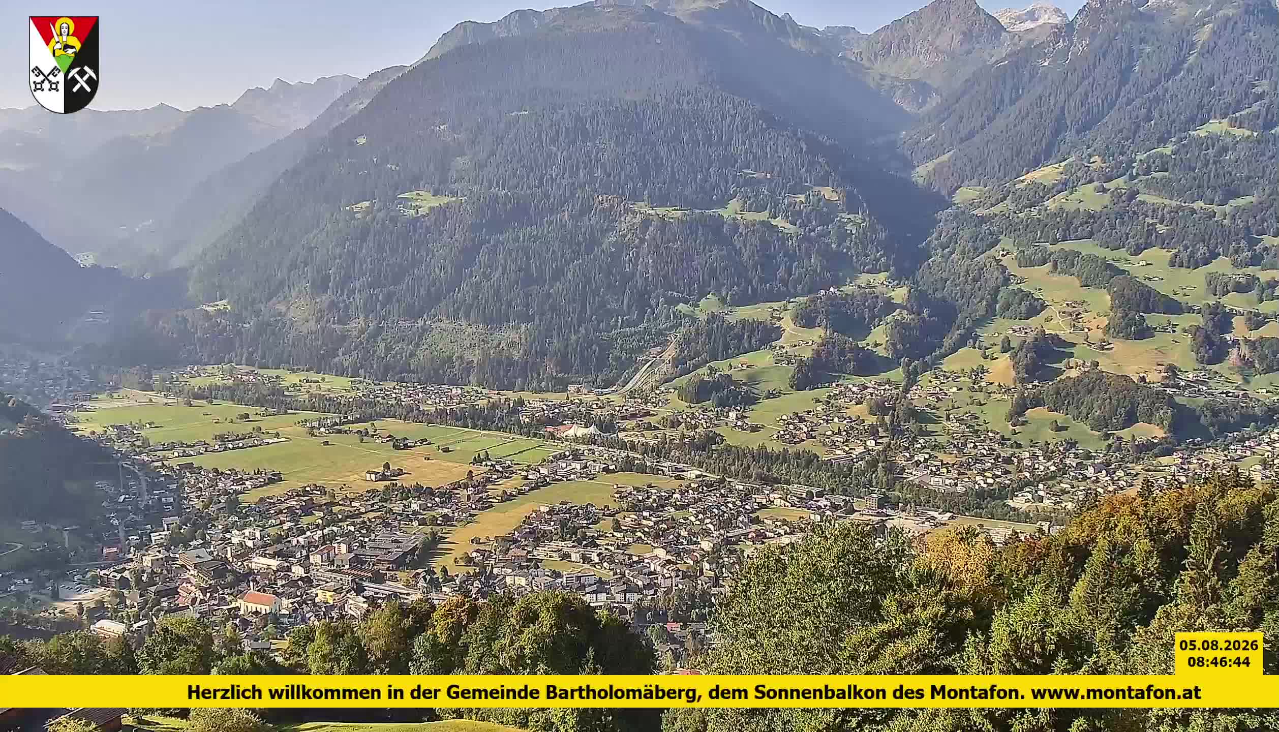Bartholomäberg | Blick auf Schruns