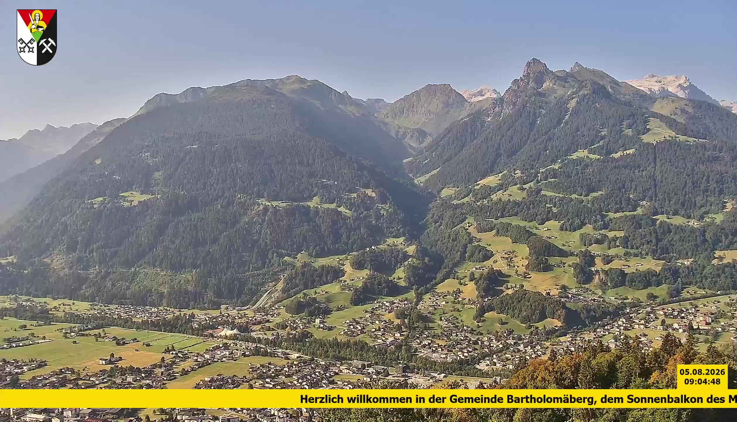 Bartholomäberg | Blick auf Schruns
