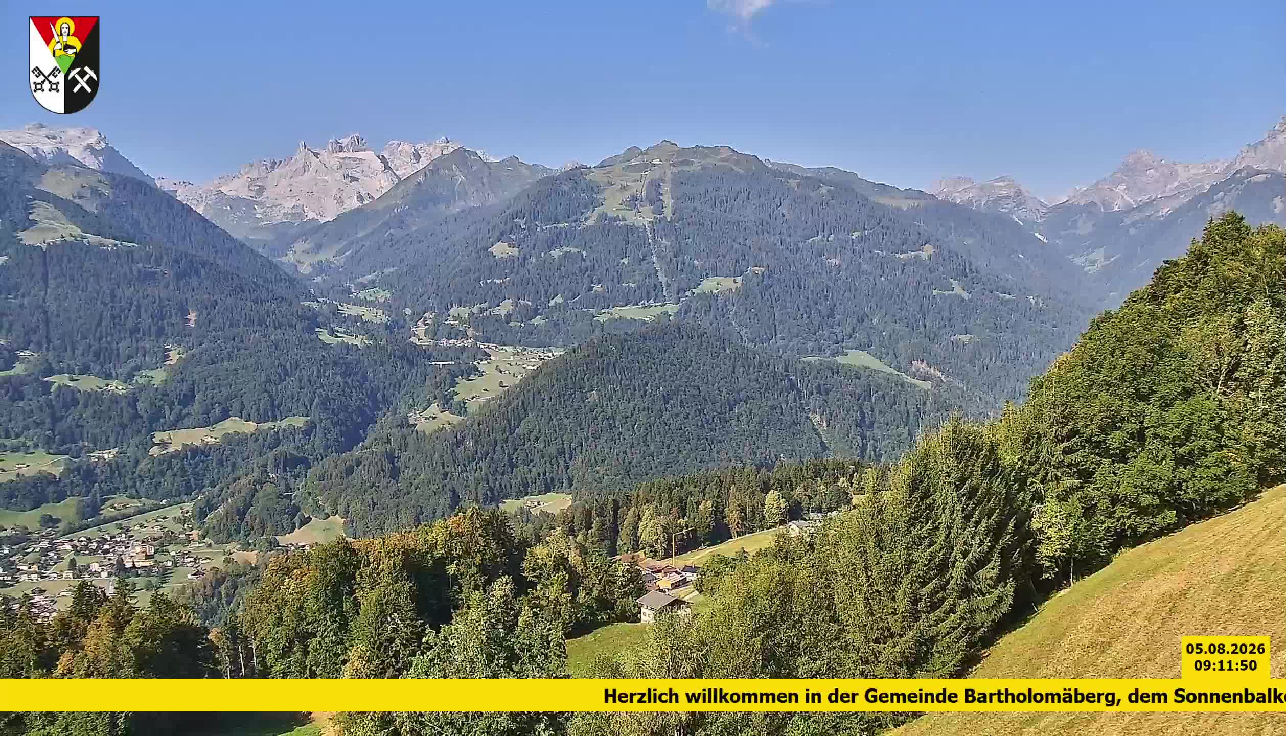 Bartholomäberg | Blick auf Schruns