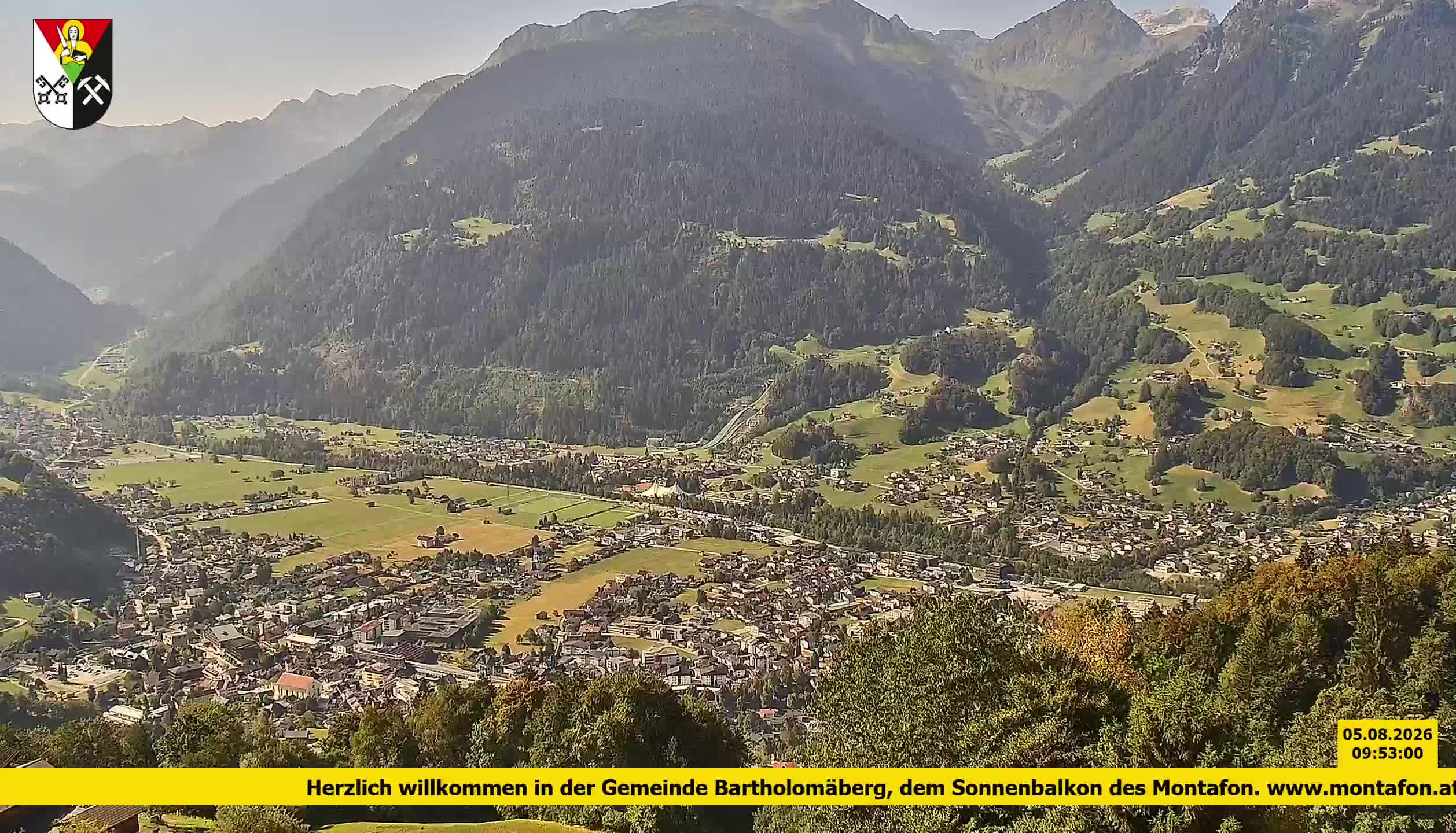 Bartholomäberg | Blick auf Schruns