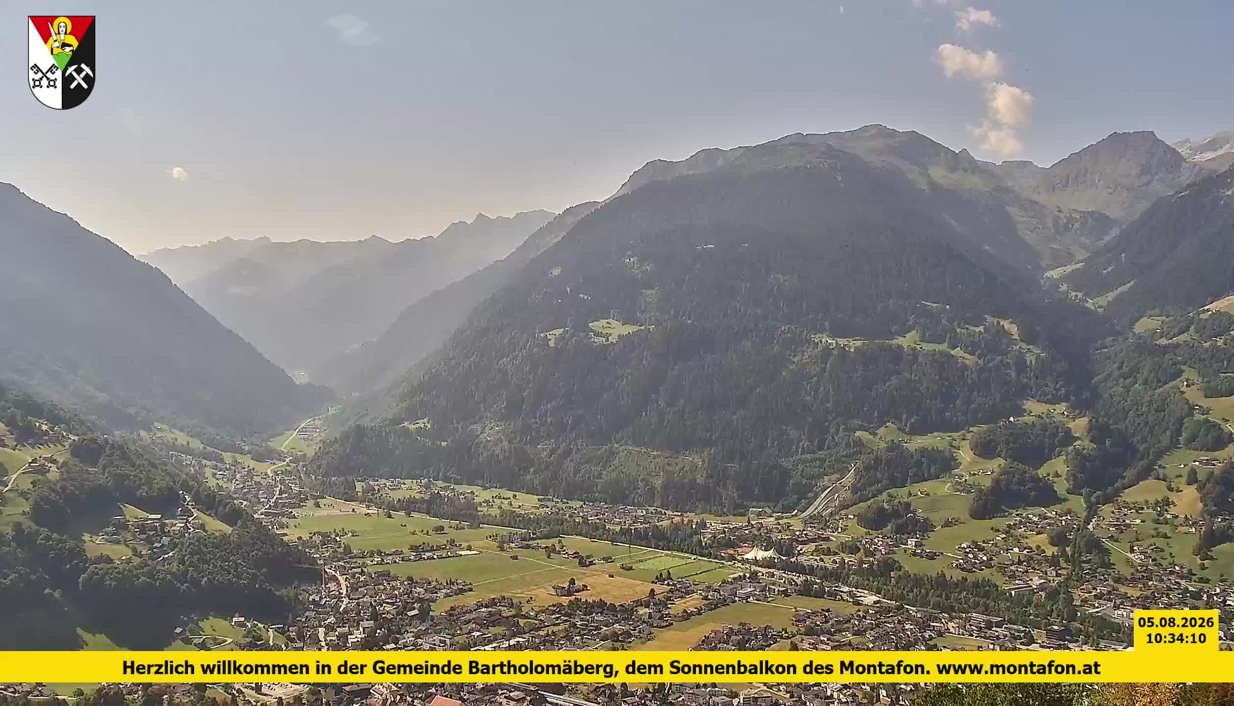 Bartholomäberg | Blick auf Schruns