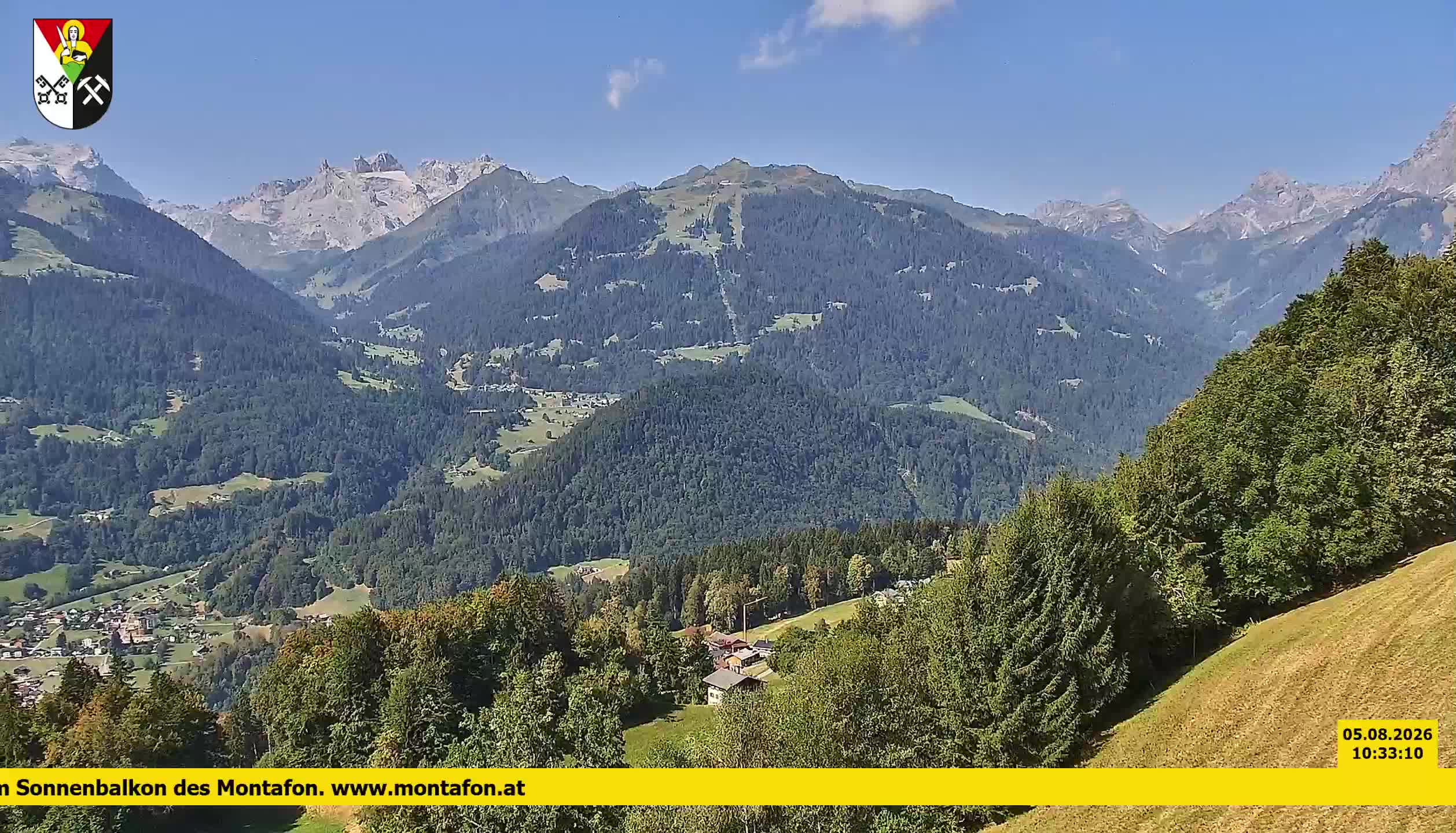 Bartholomäberg | Blick auf Schruns