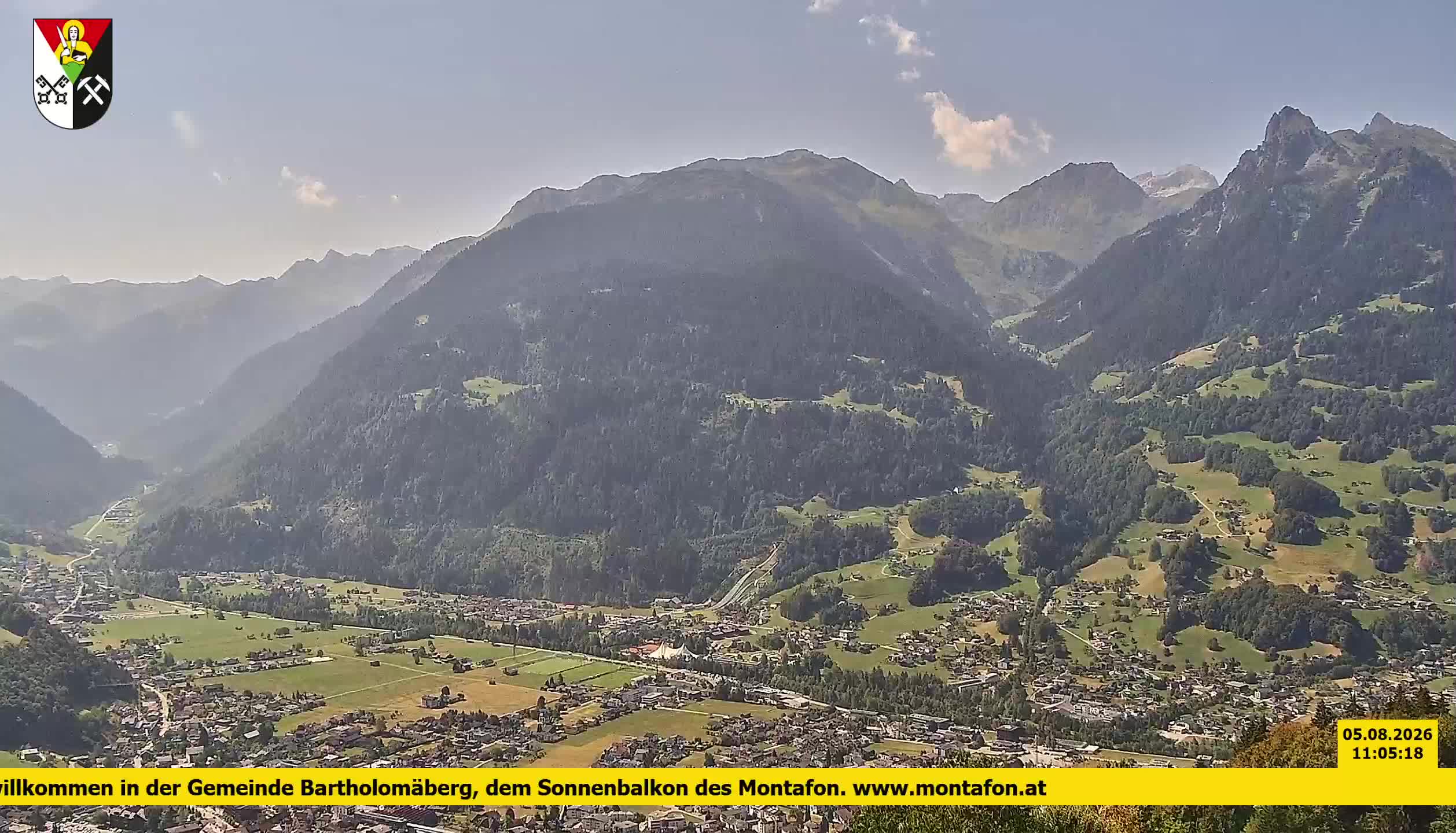 Bartholomäberg | Blick auf Schruns