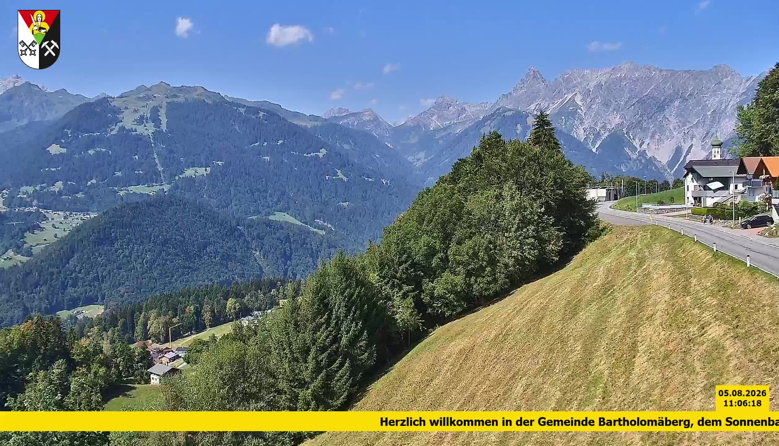 Bartholomäberg | Blick auf Schruns