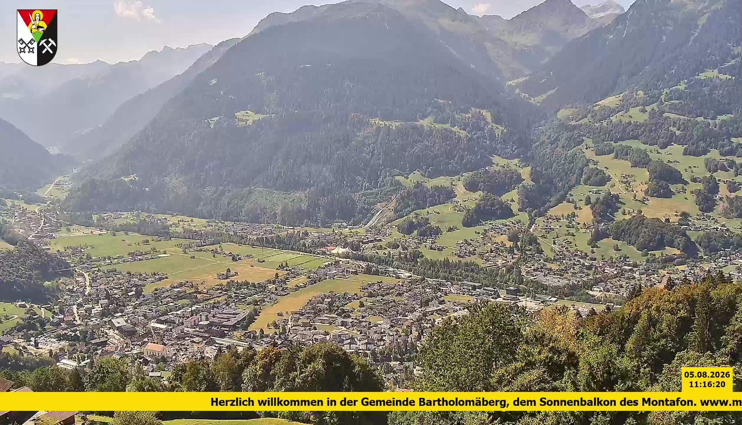 Bartholomäberg | Blick auf Schruns