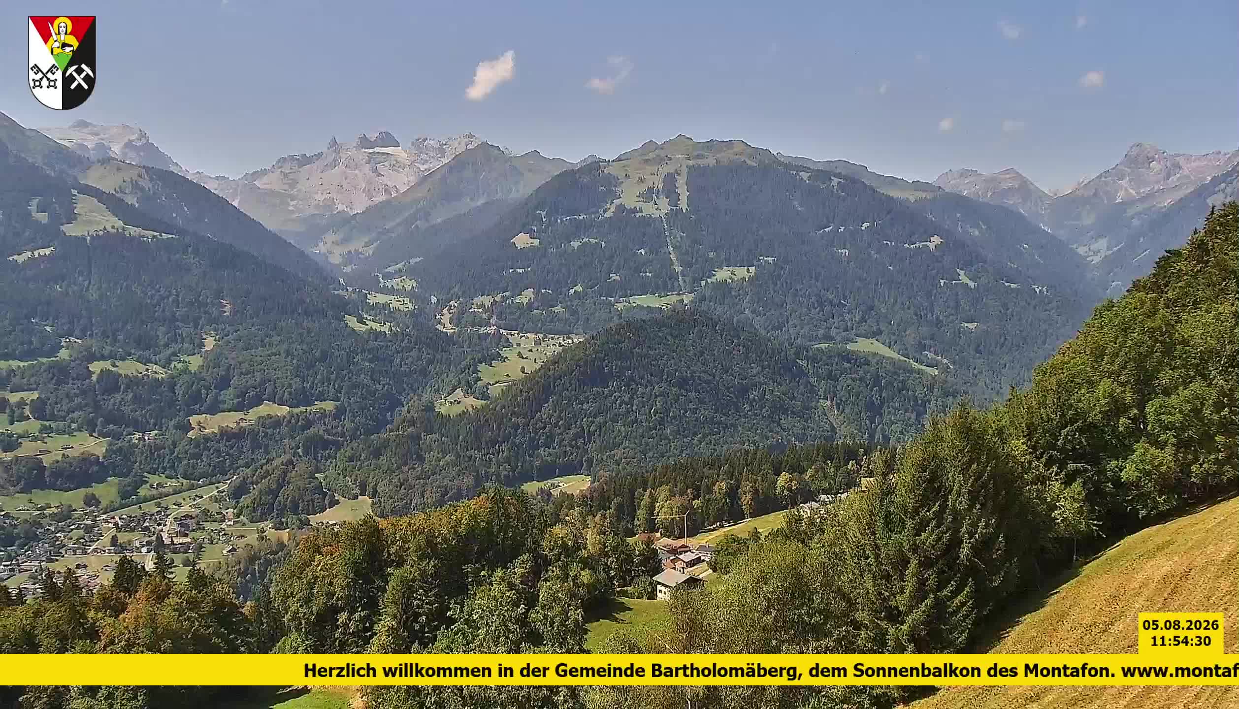 Bartholomäberg | Blick auf Schruns