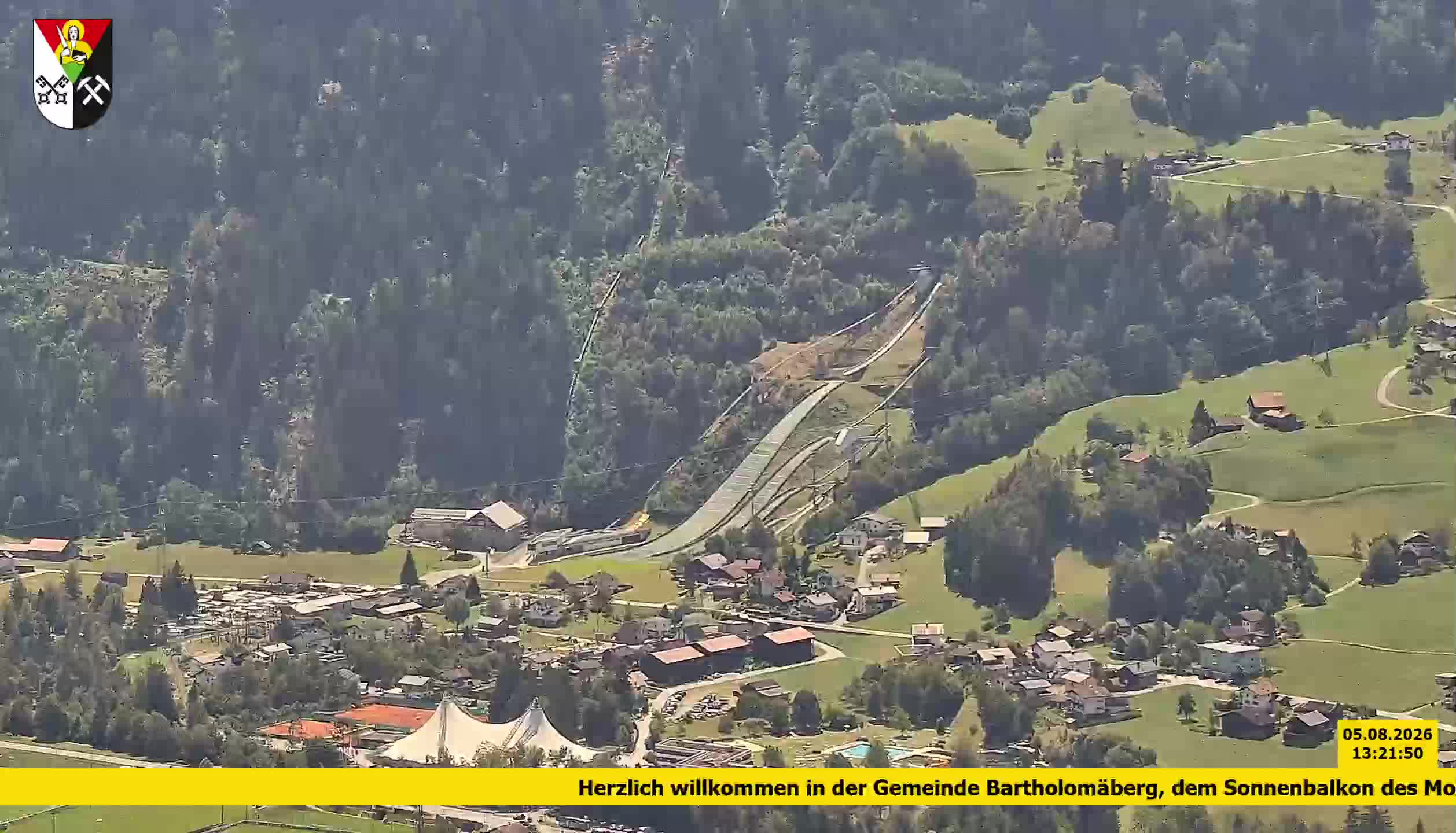 Bartholomäberg | Blick auf Schruns