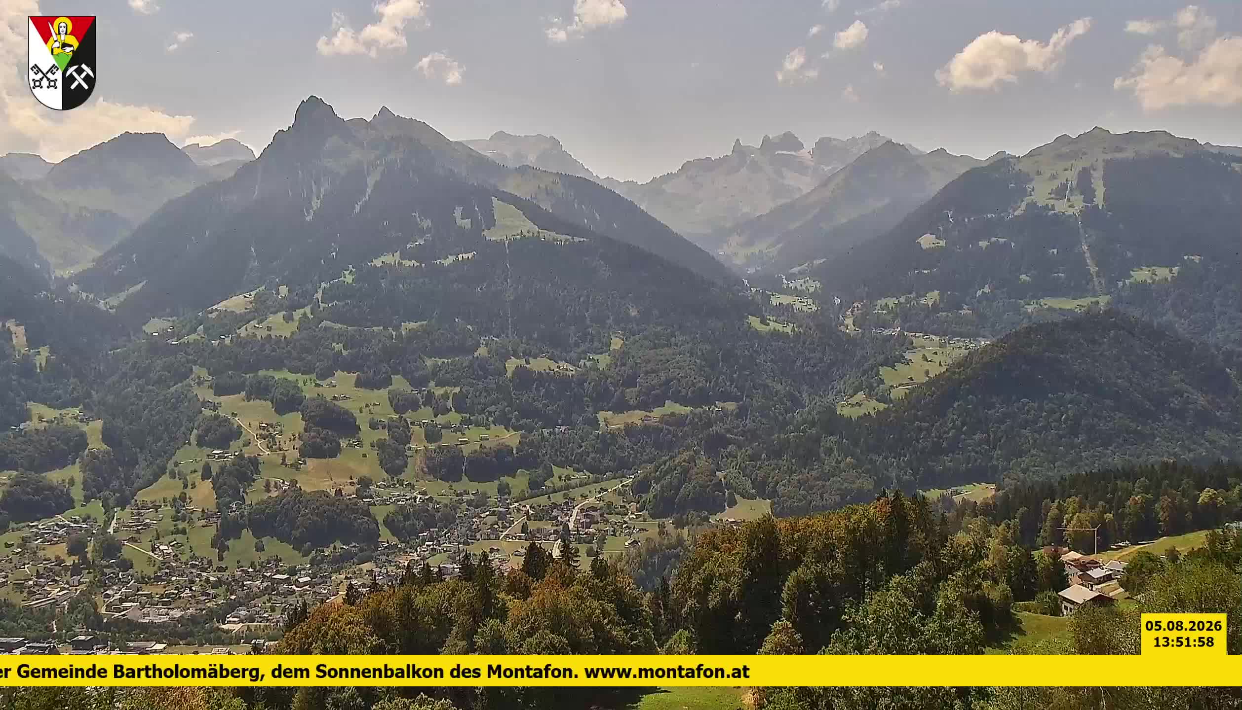 Bartholomäberg | Blick auf Schruns