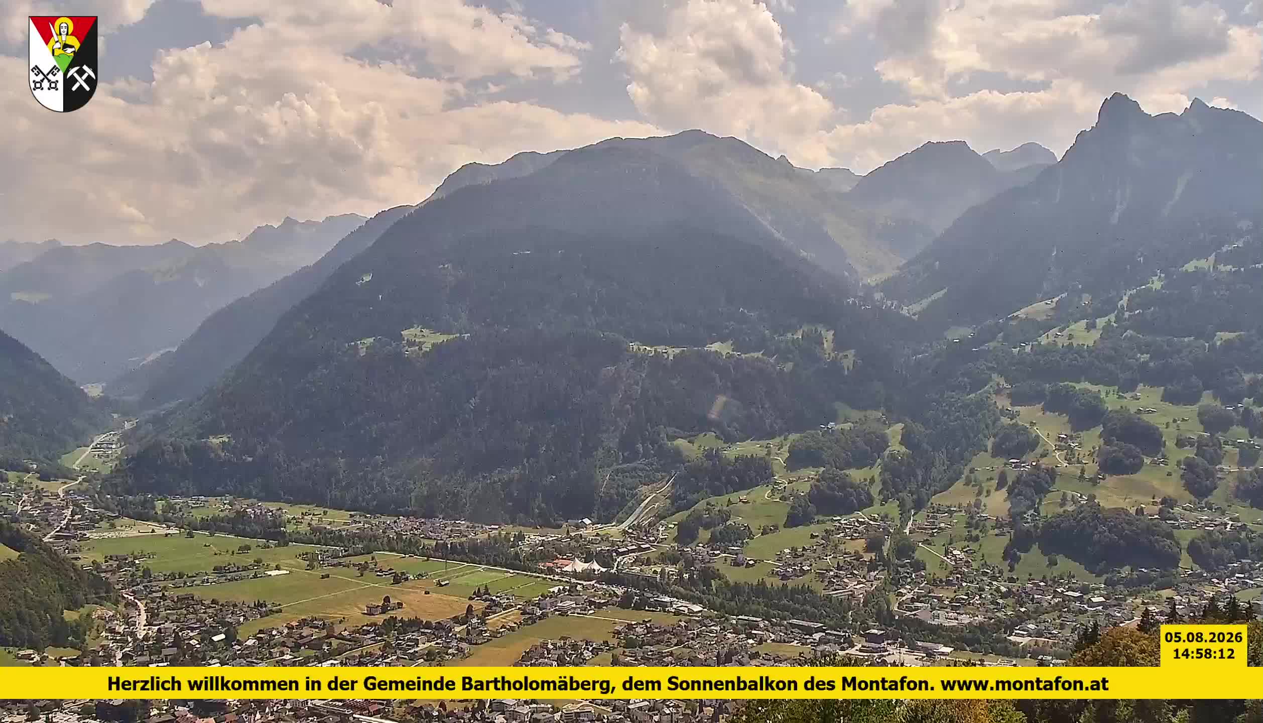 Bartholomäberg | Blick auf Schruns