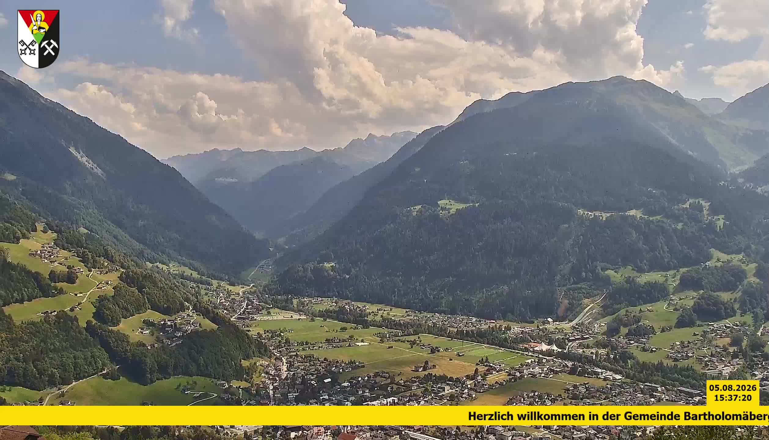 Bartholomäberg | Blick auf Schruns