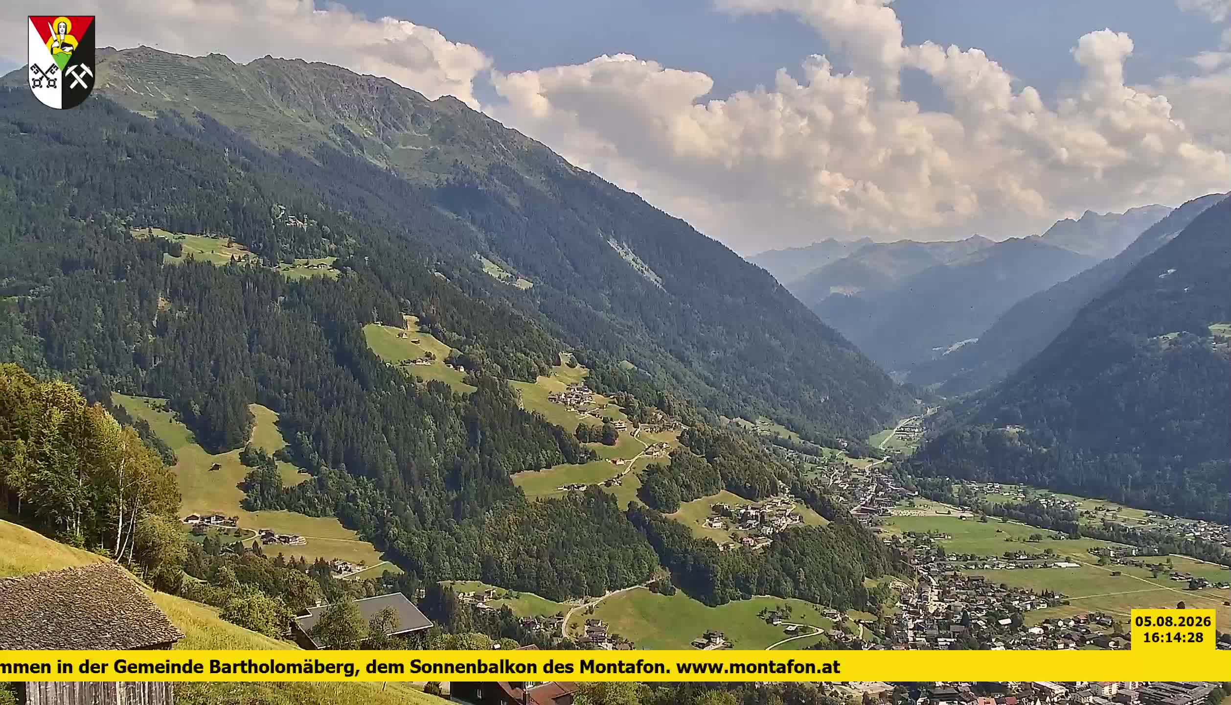 Bartholomäberg | Blick auf Schruns