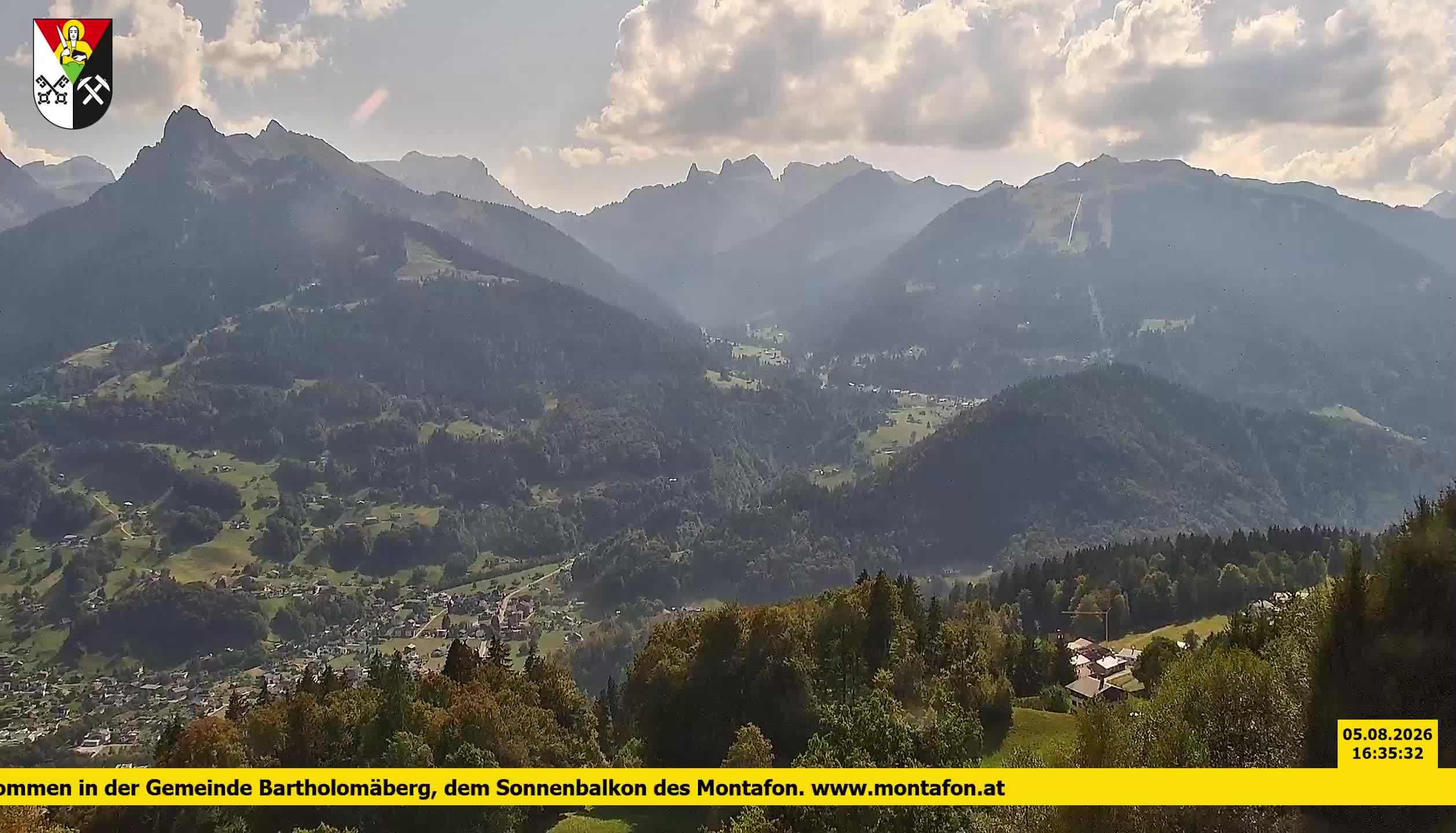 Bartholomäberg | Blick auf Schruns