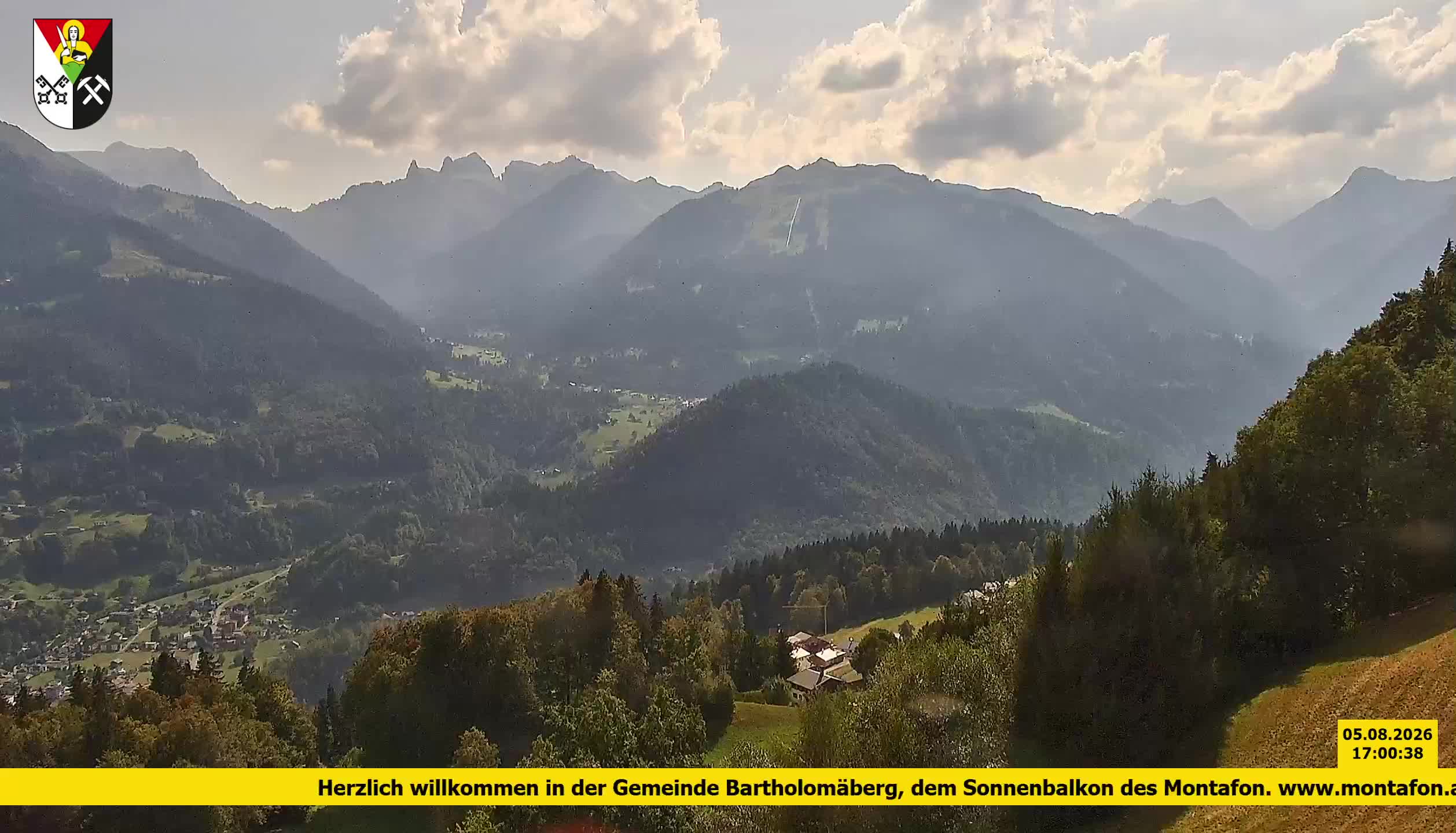 Bartholomäberg | Blick auf Schruns
