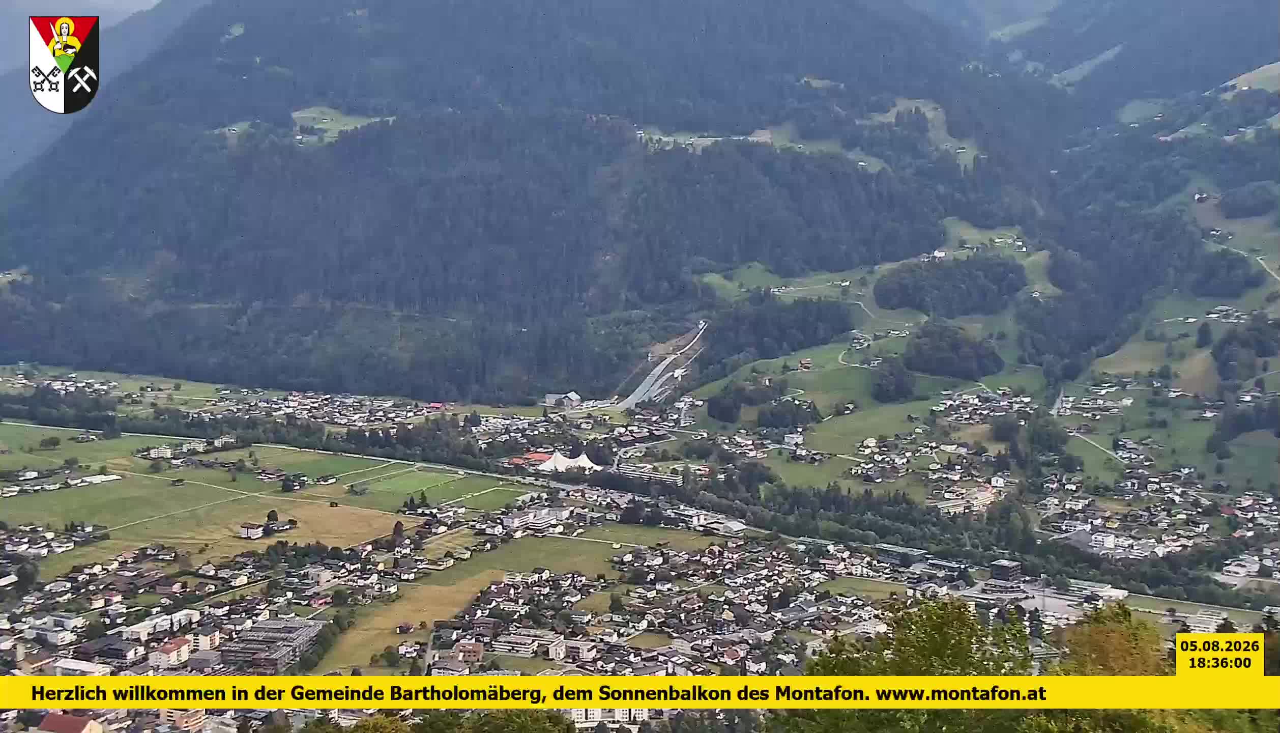 Bartholomäberg | Blick auf Schruns
