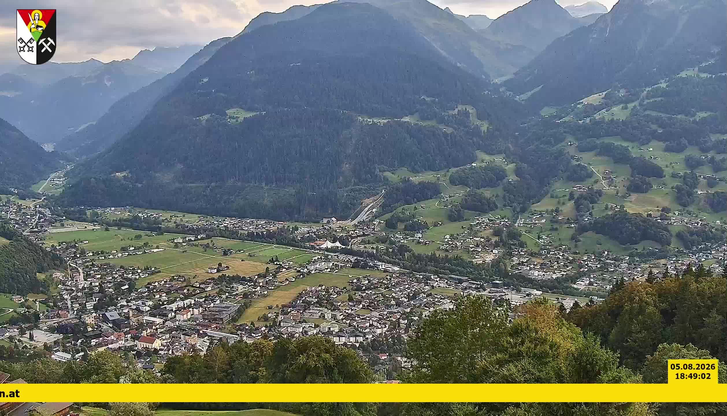 Bartholomäberg | Blick auf Schruns