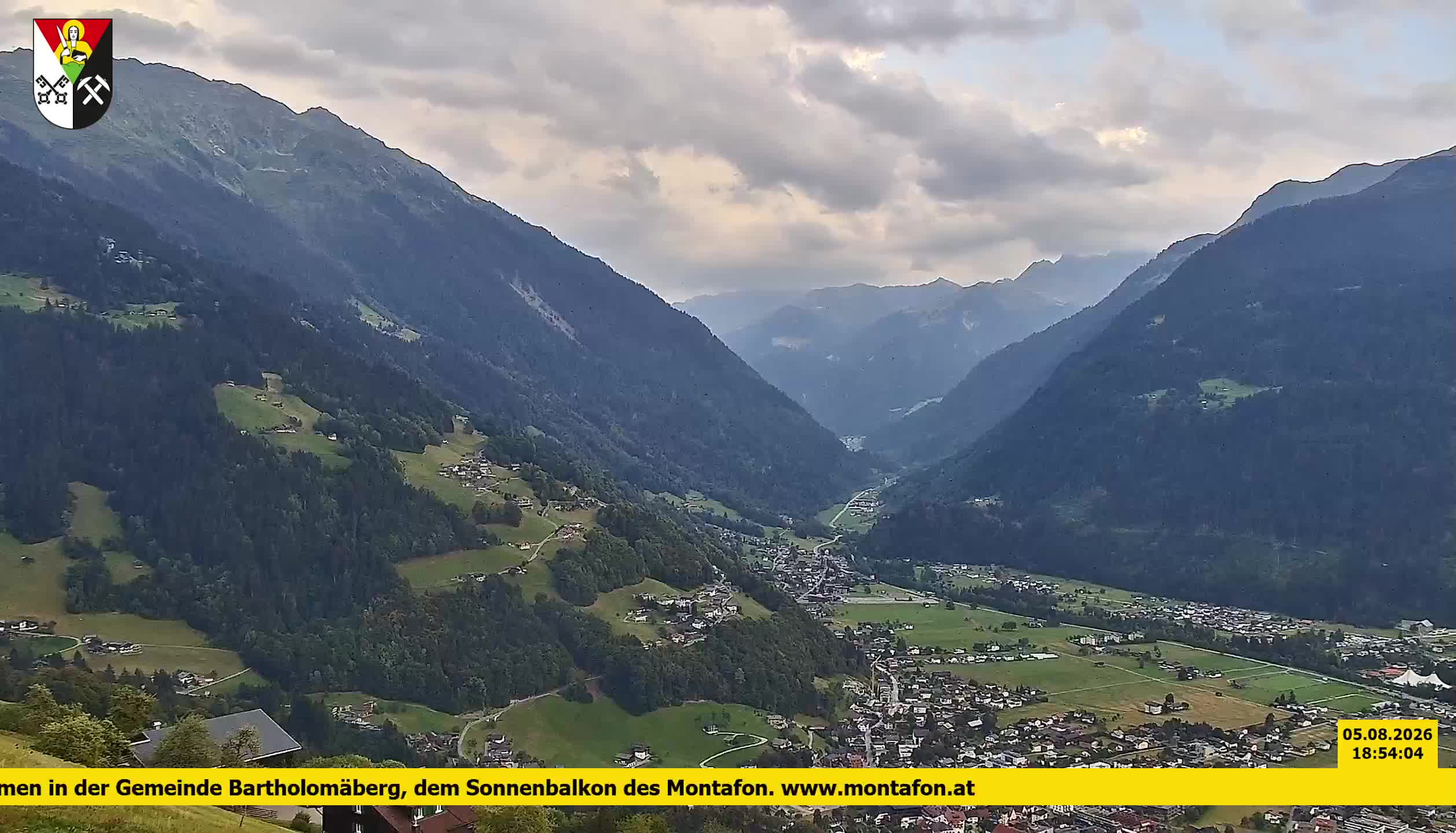 Bartholomäberg | Blick auf Schruns