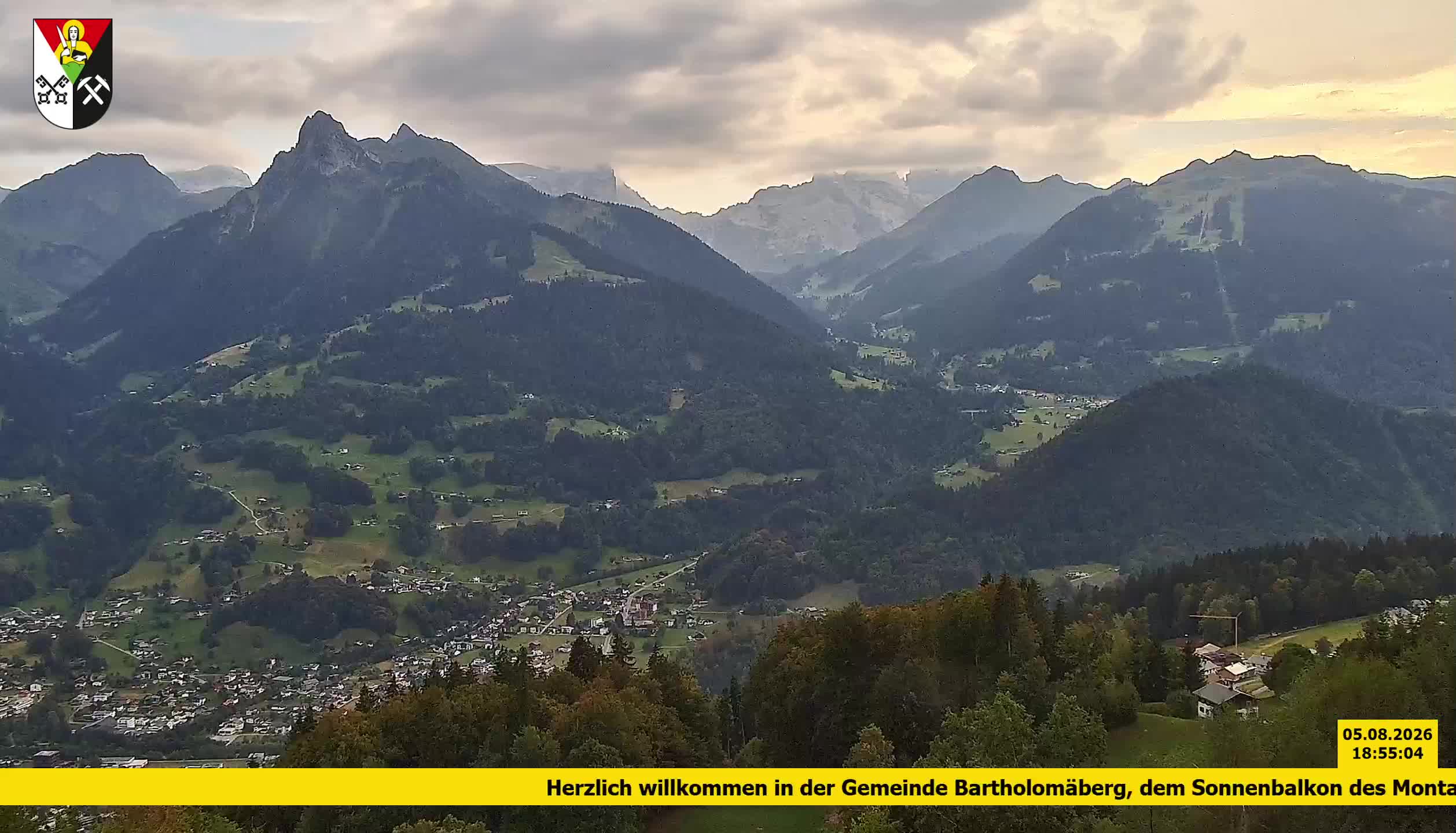 Bartholomäberg | Blick auf Schruns