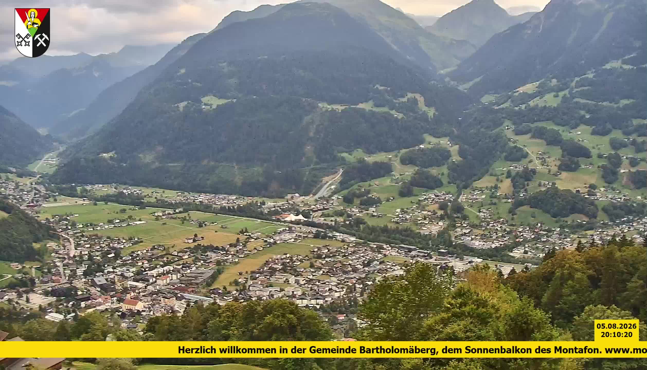 Bartholomäberg | Blick auf Schruns
