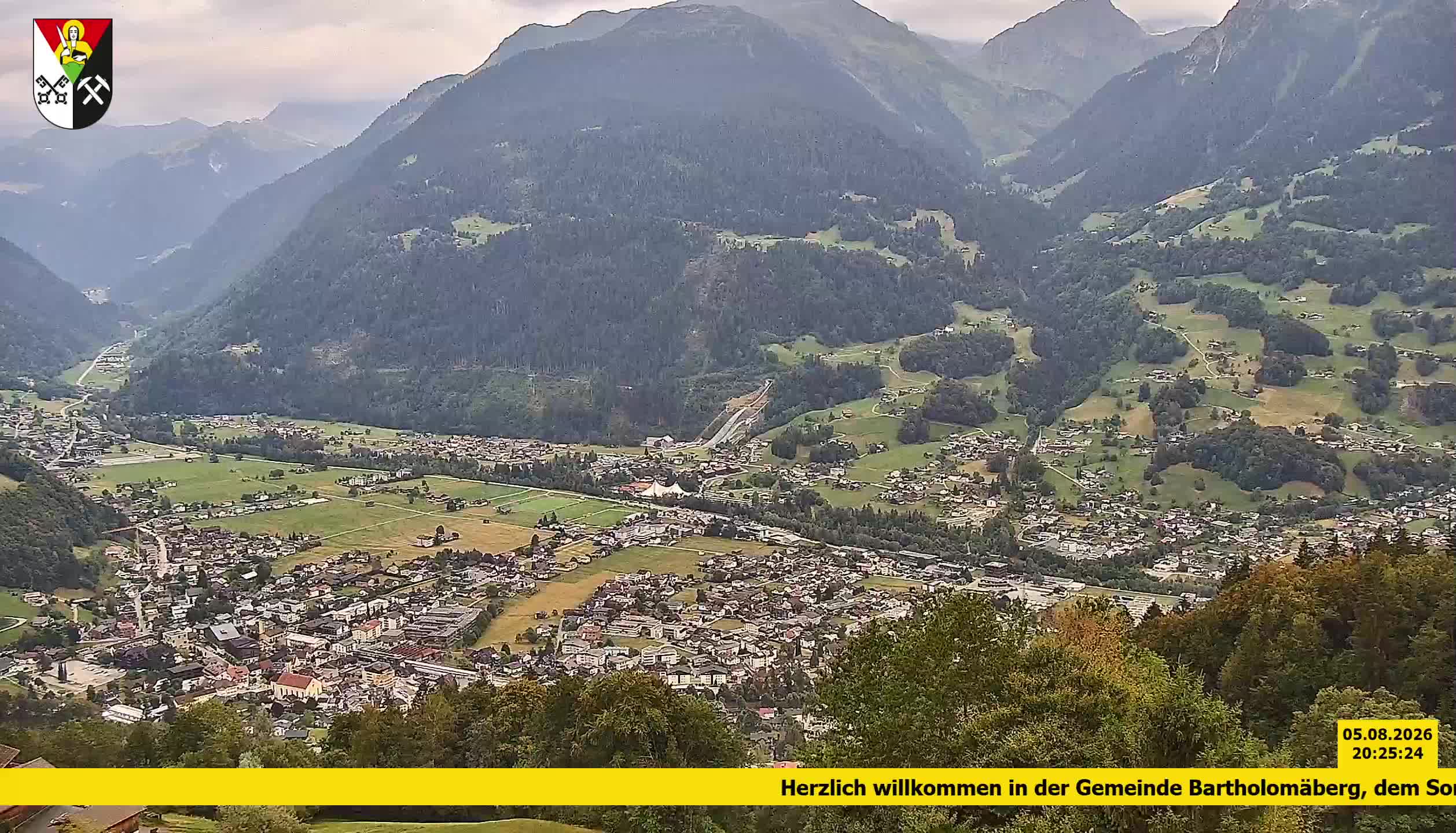 Bartholomäberg | Blick auf Schruns