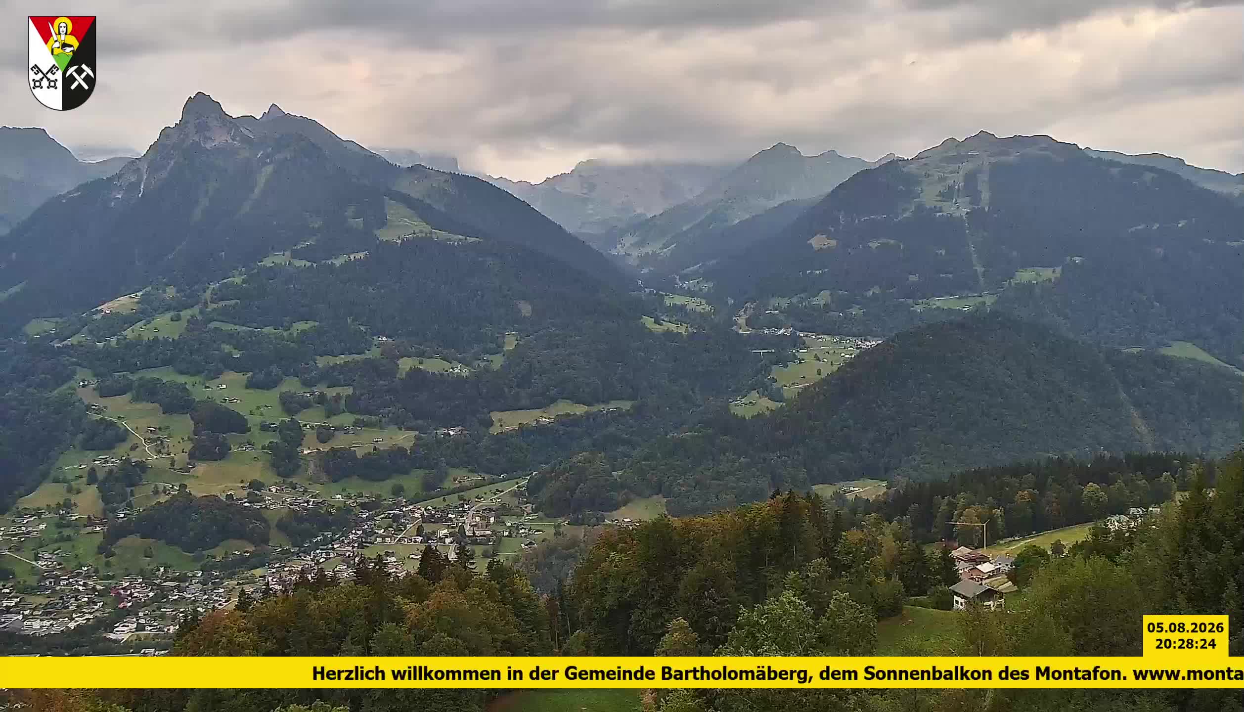 Bartholomäberg | Blick auf Schruns