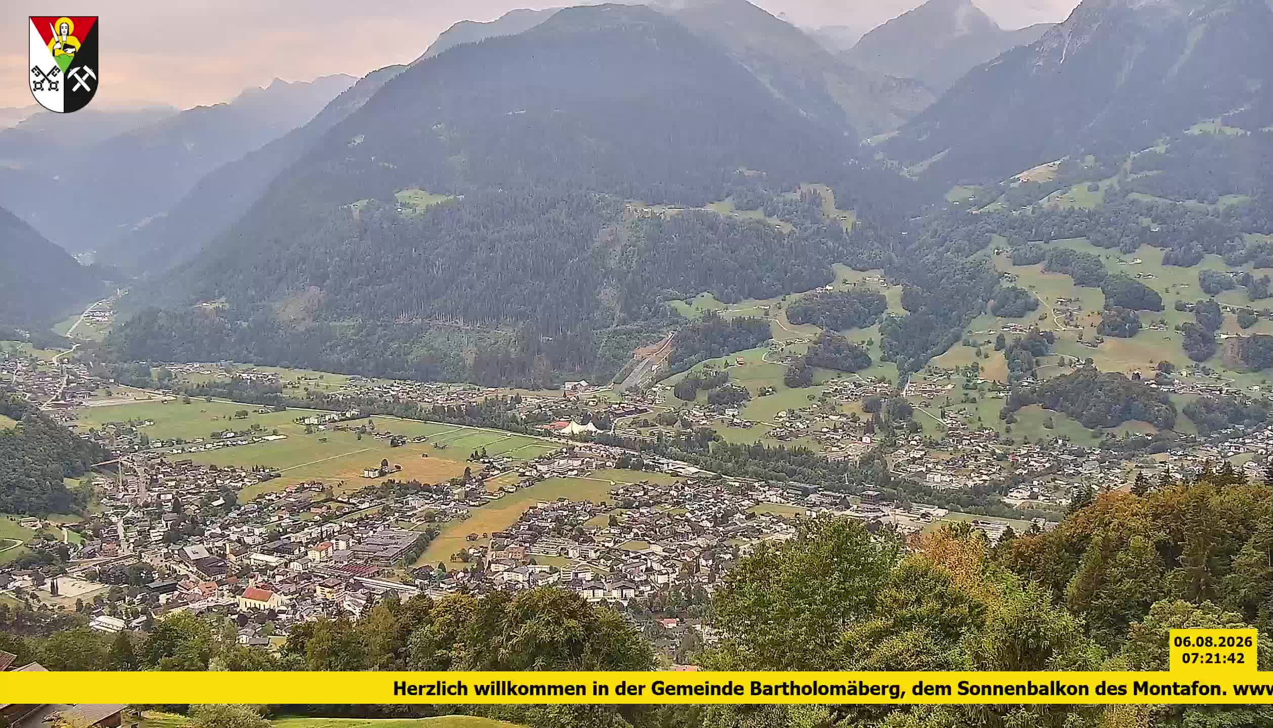 Bartholomäberg | Blick auf Schruns